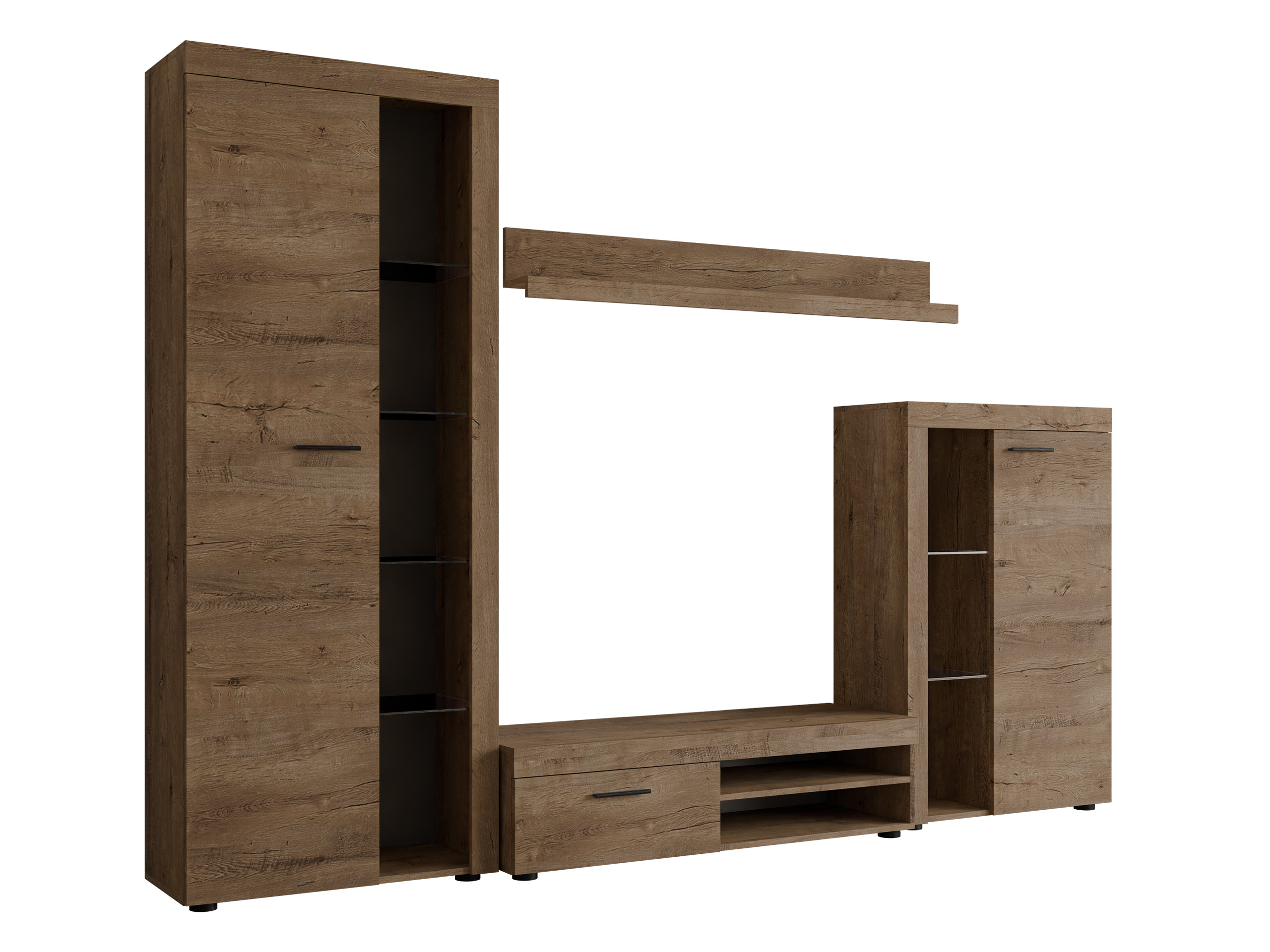 Woonkamerset Univio (Lefkas eik)