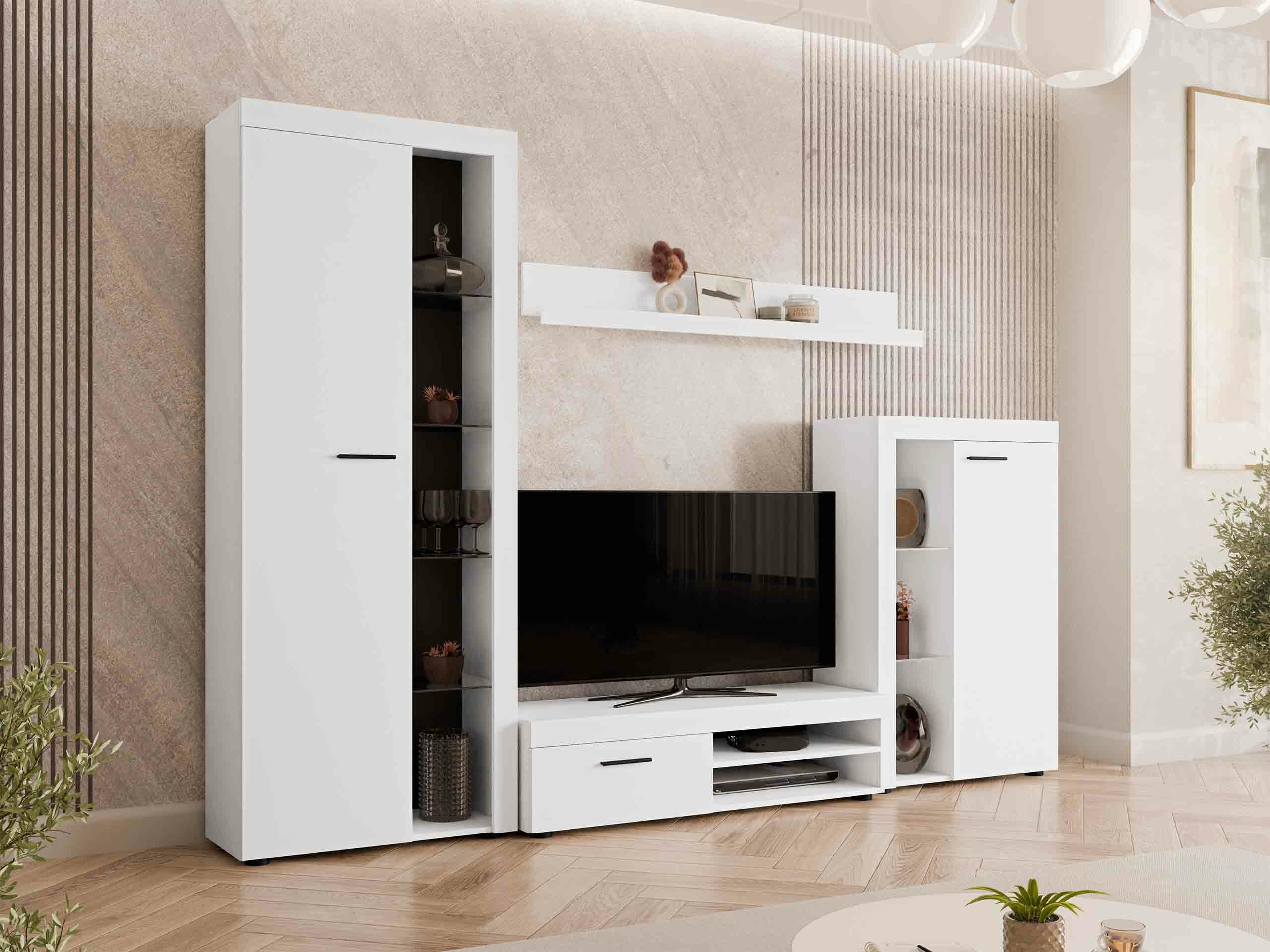 Woonkamerset Univio (Wit)
