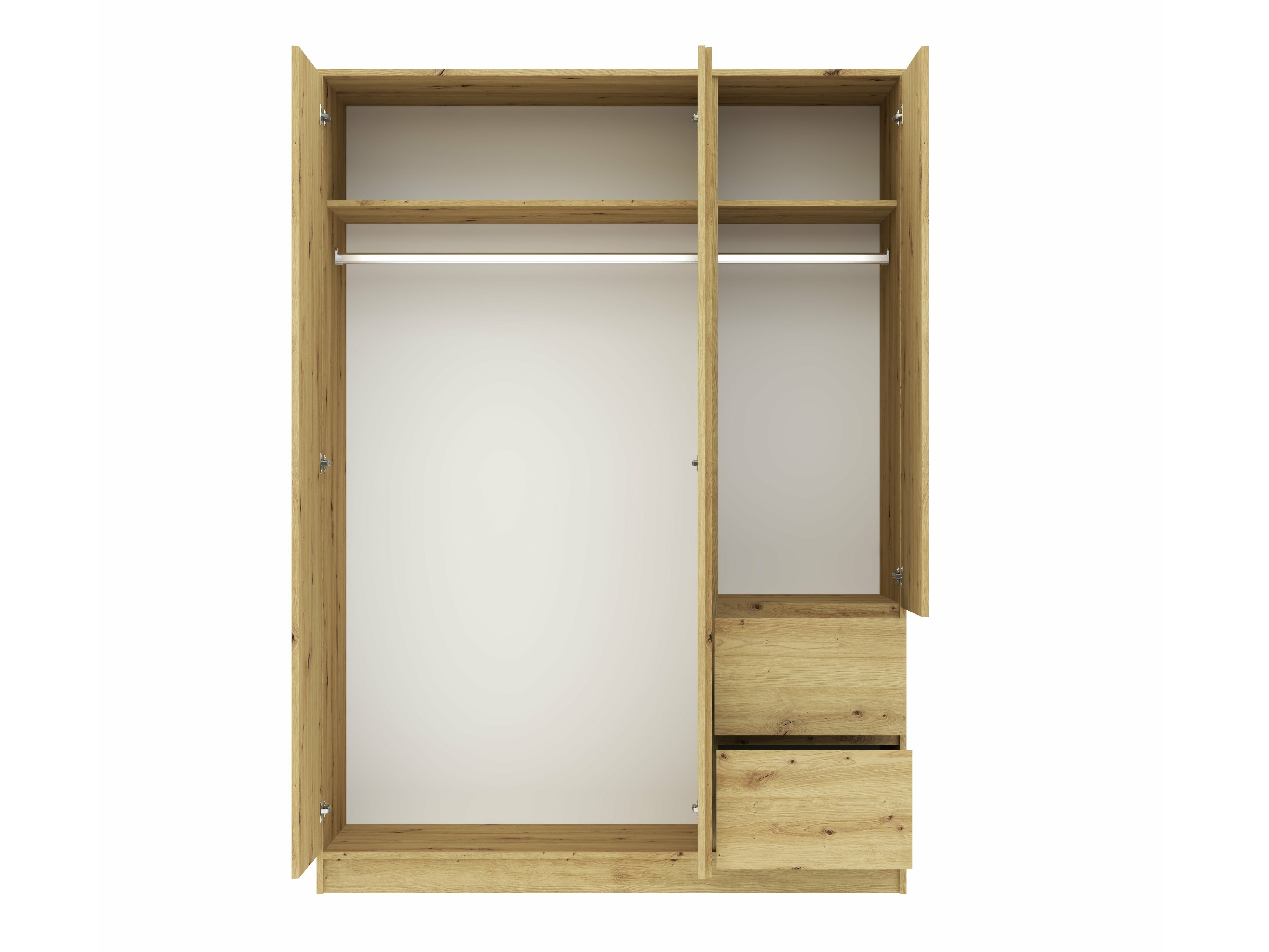 Kledingkast Mervese 103 (Artisan eiken)