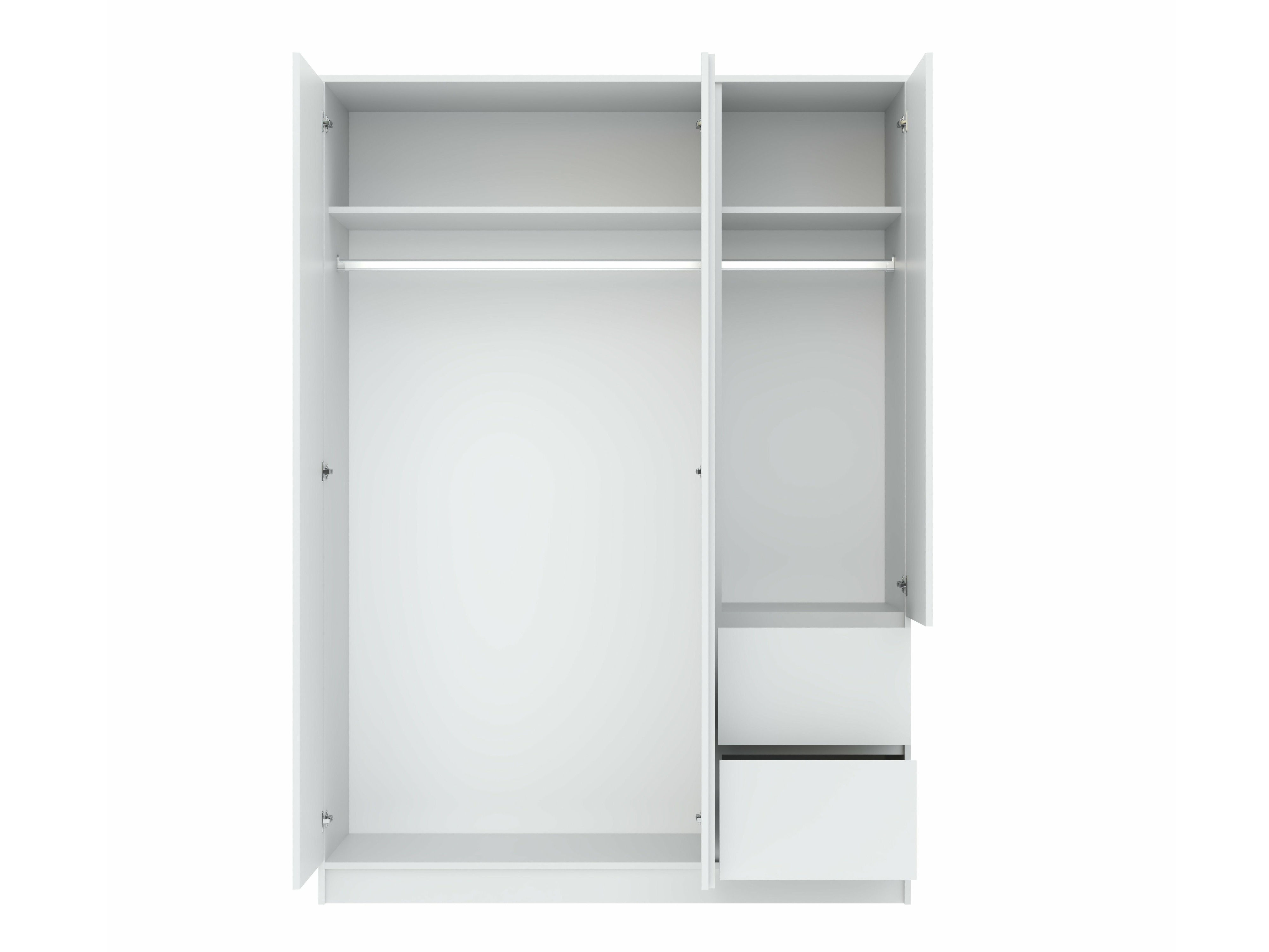 Kledingkast Mervese 103 (Wit)