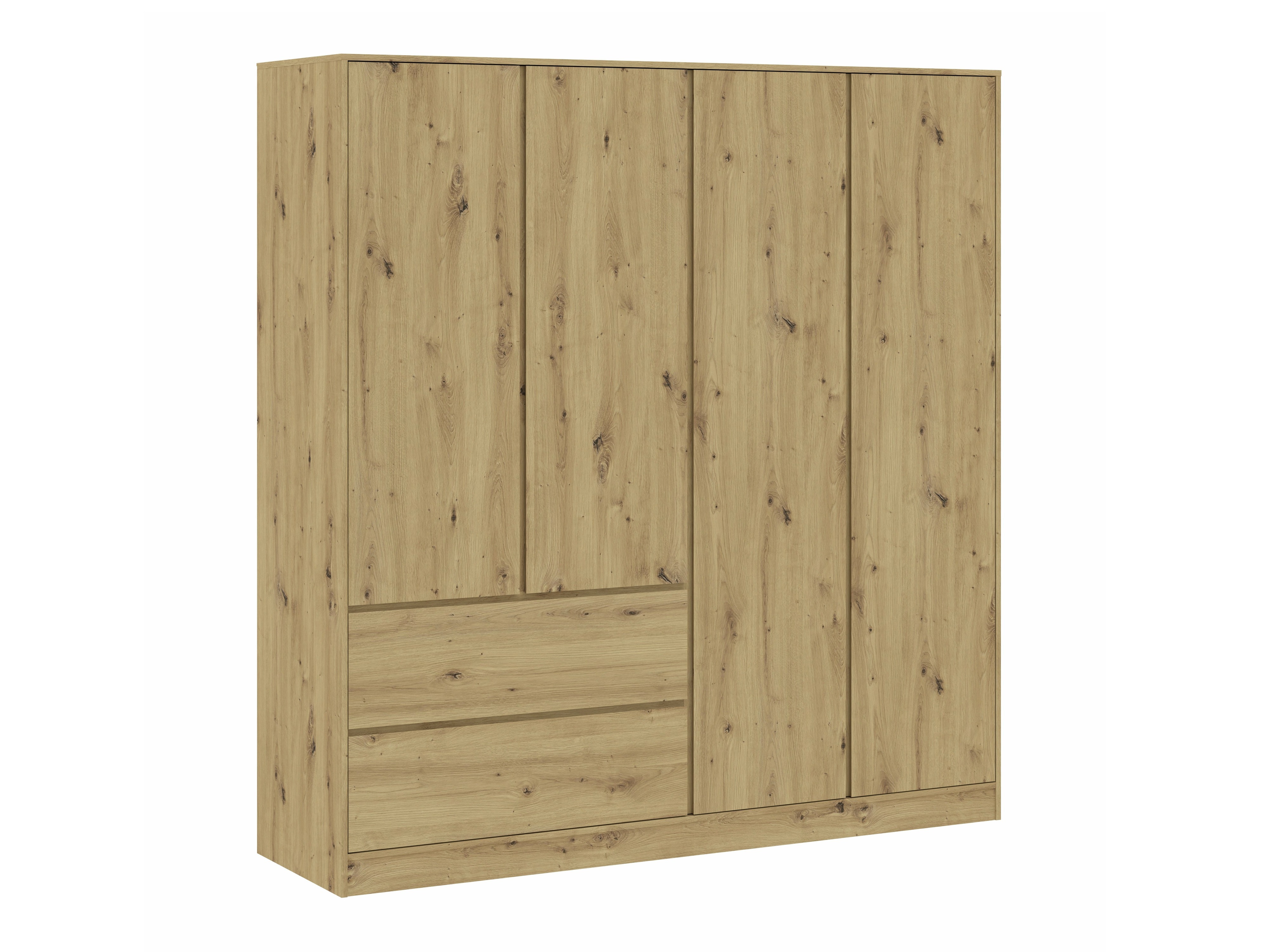 Kledingkast Mervese 104 (Artisan eiken)