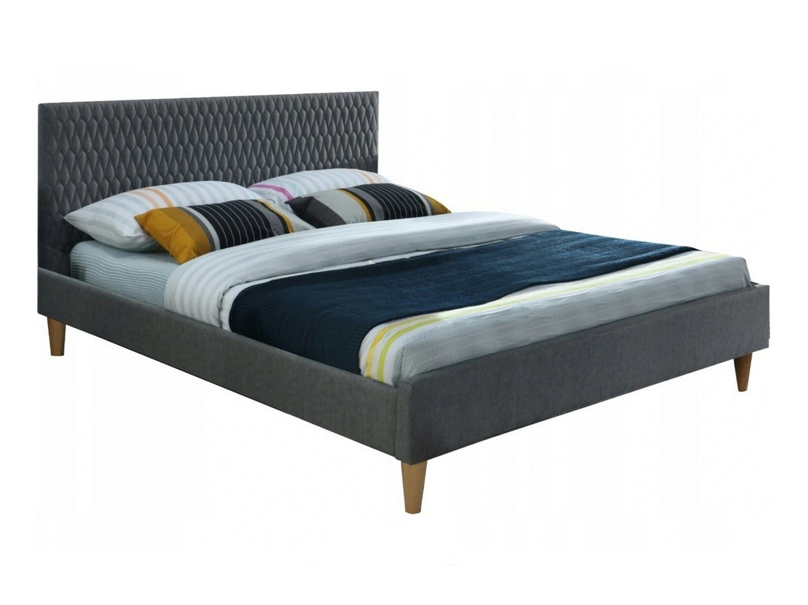 Bed Detroit 807 (Grijs)