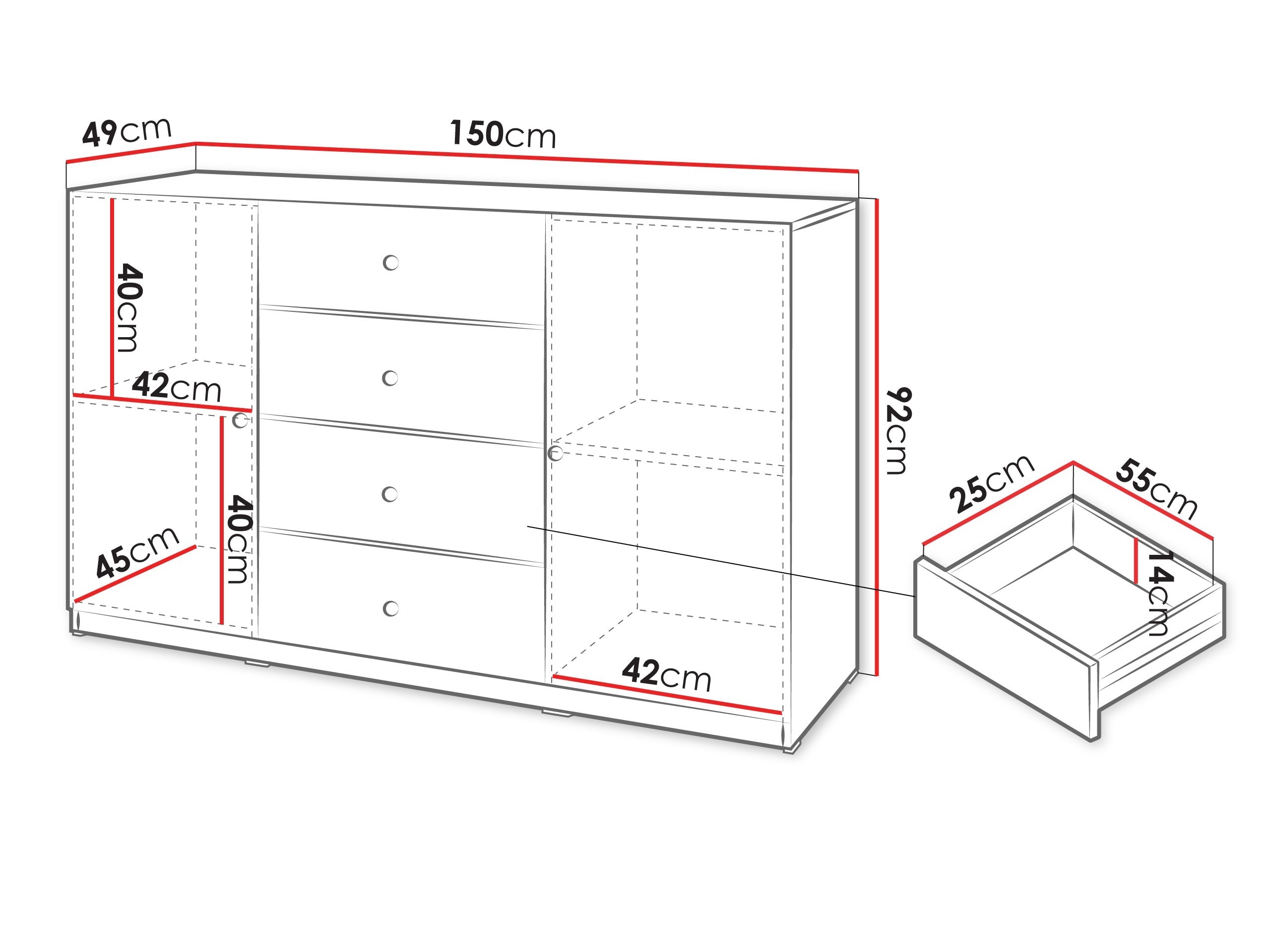 Ladekast Comfivo Lenitas I