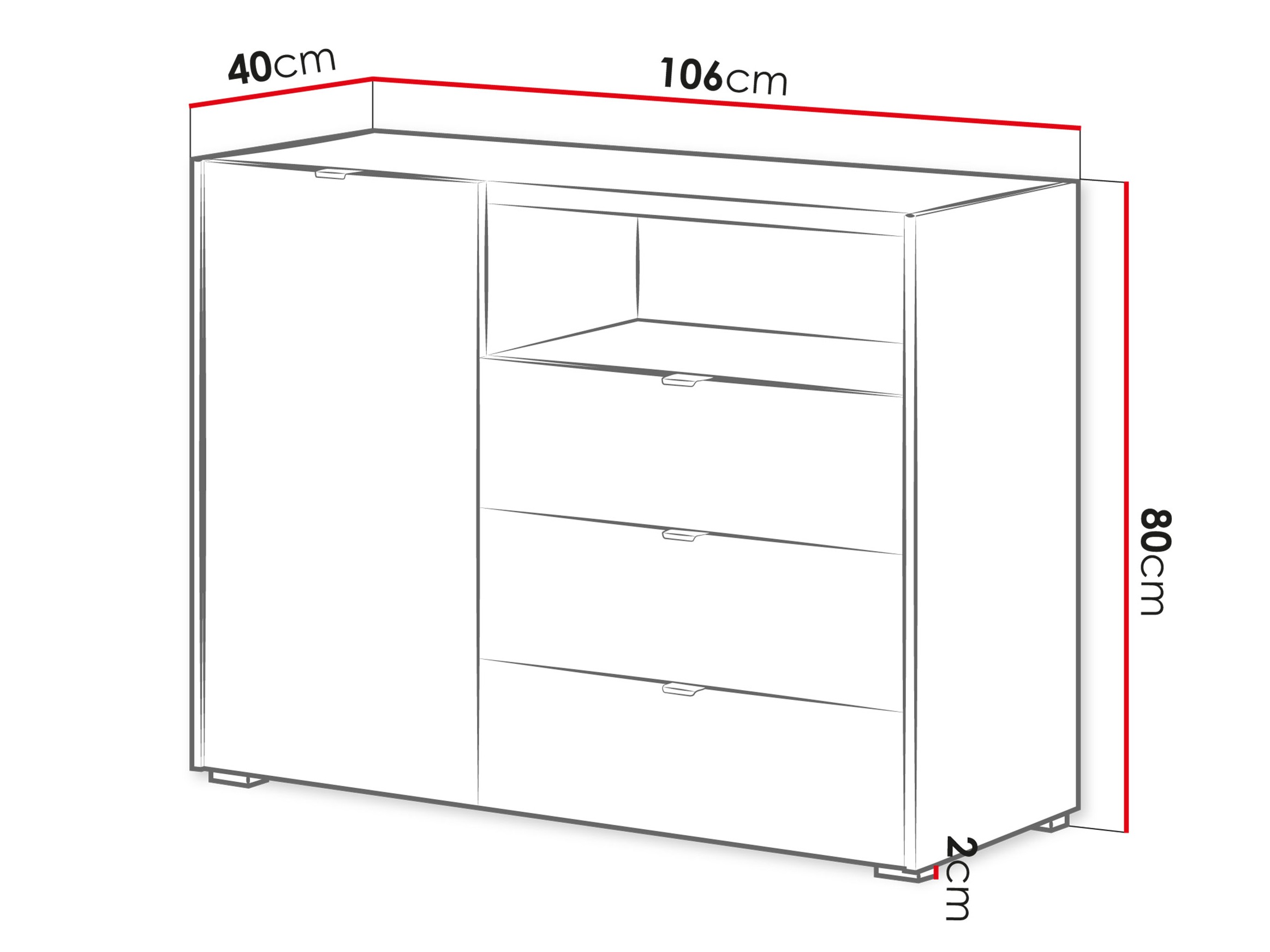 Ladekast Comfivo Ordo
