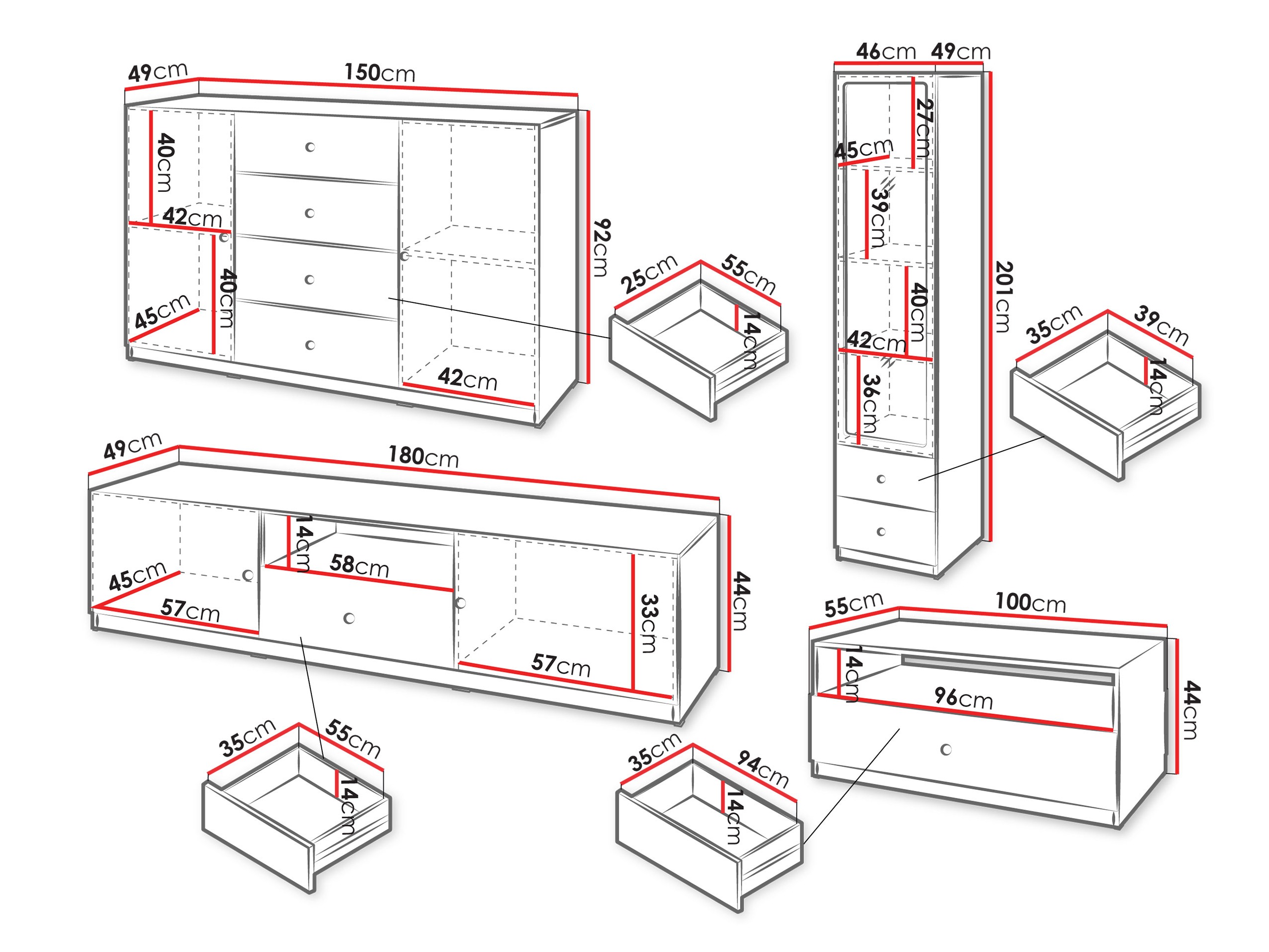Woonkamerset Comfivo Meleti 105