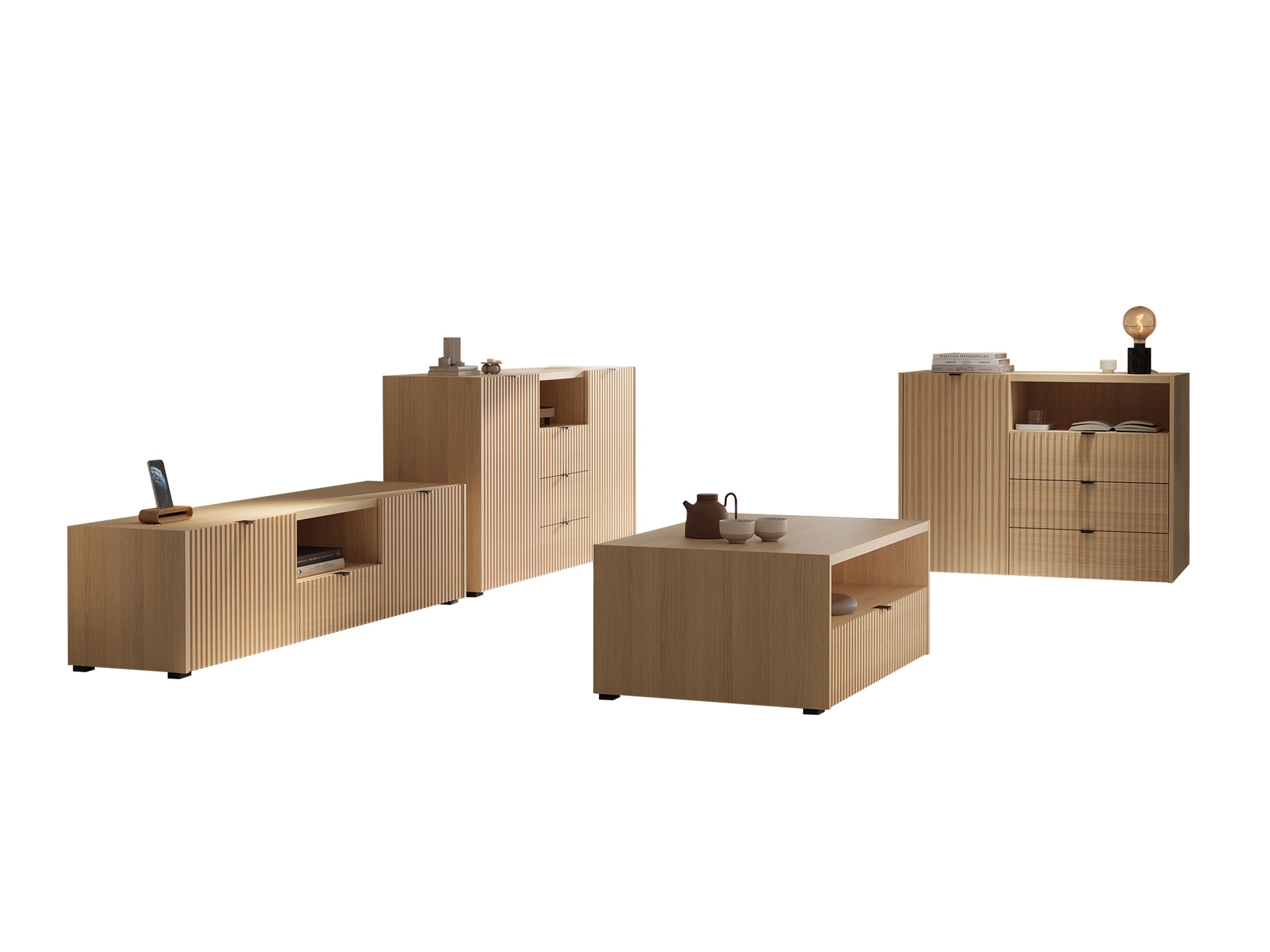 Woonkamerset Comfivo Vomoro 105