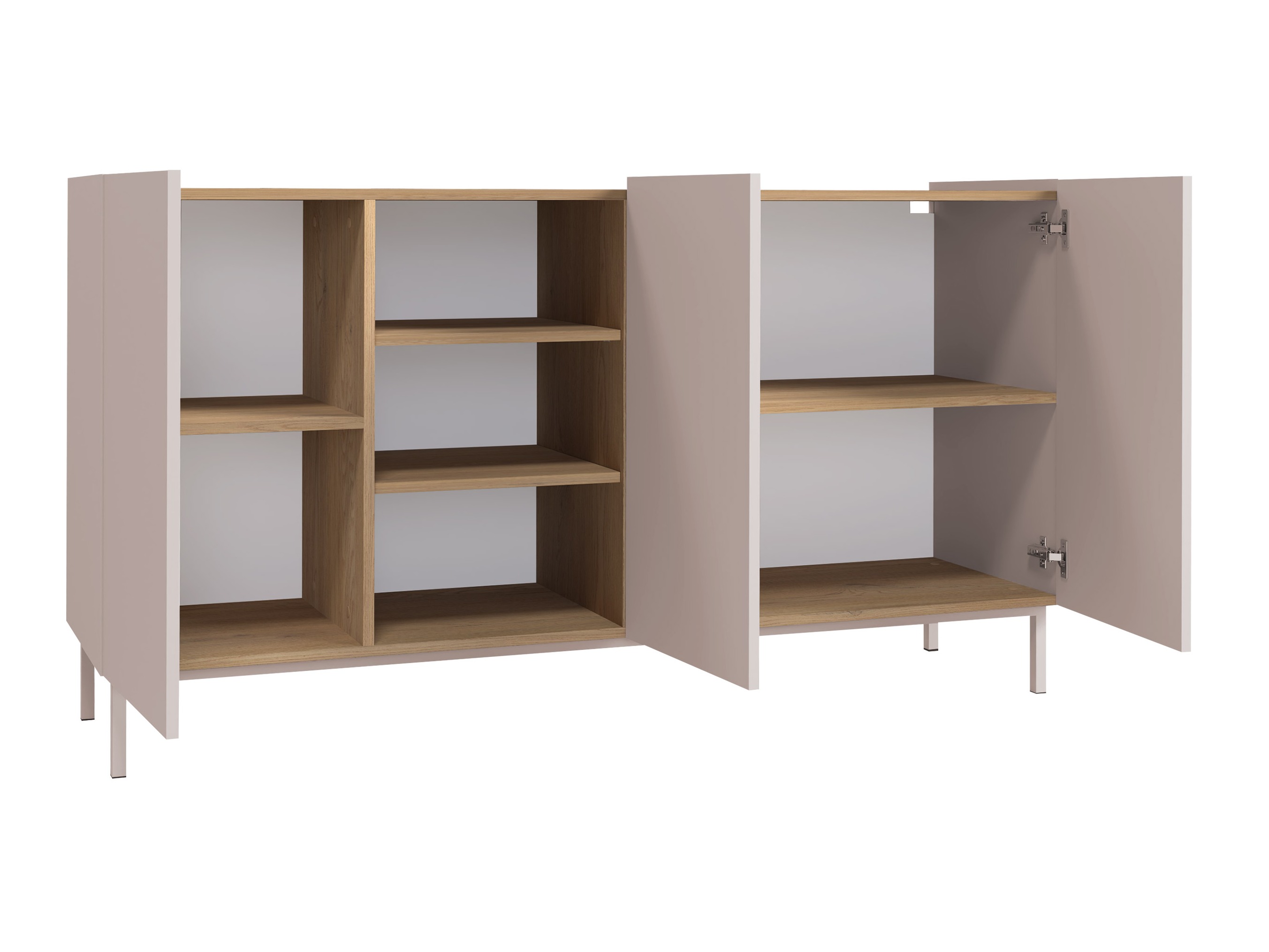 Woonkamerset Veldome 103 (Zwart + Lichtbruin)