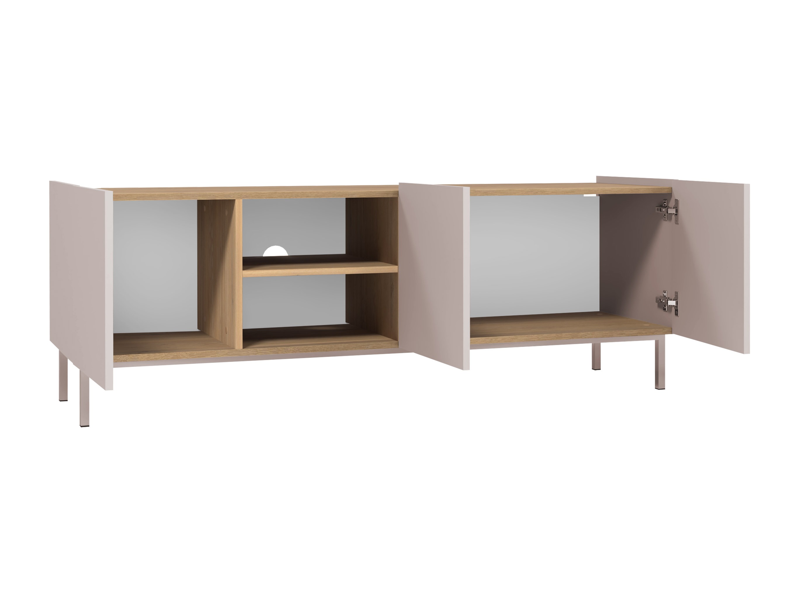 Woonkamerset Veldome 103 (Zwart + Lichtbruin)