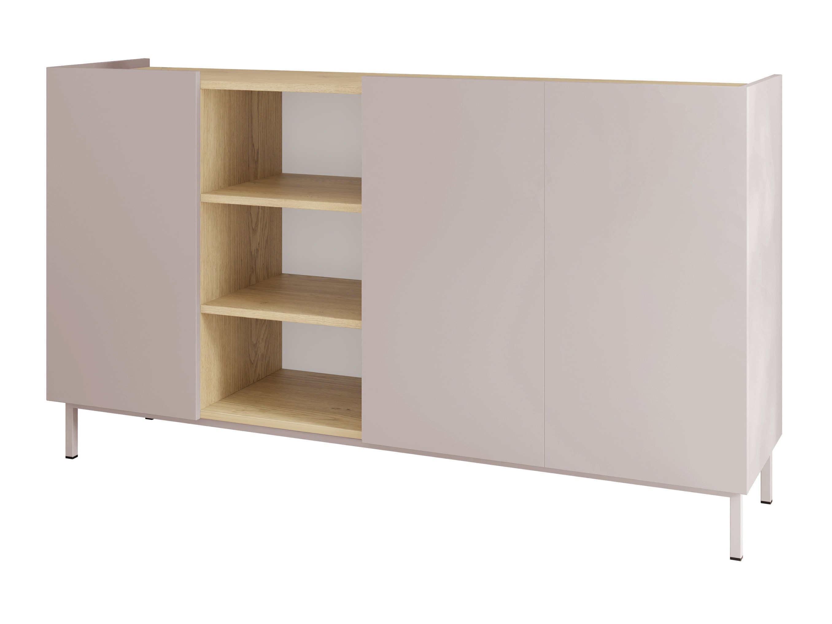Dressoir Veldome 100 (Kasjmier + Cremona eiken)