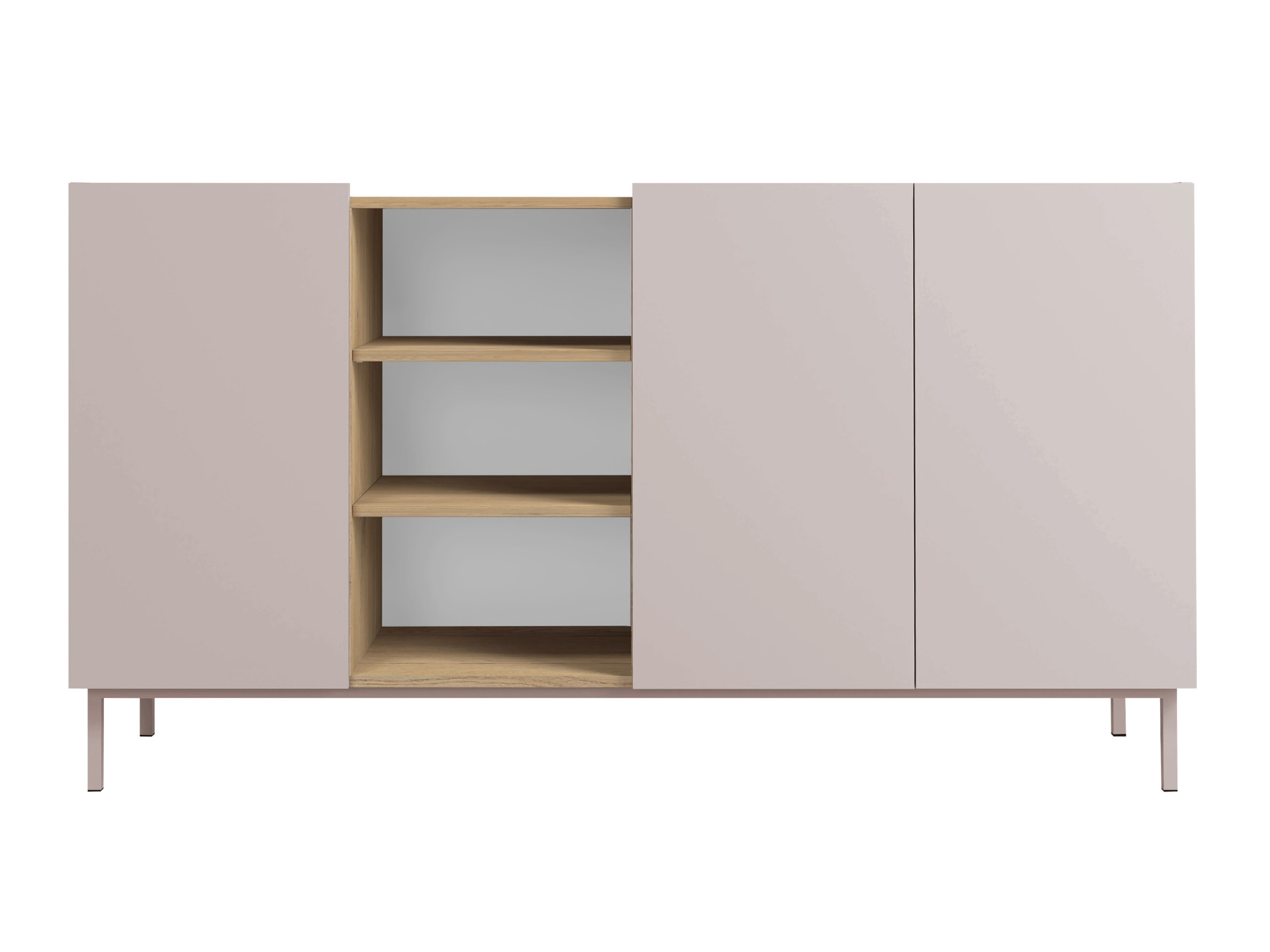 Dressoir Veldome 100 (Kasjmier + Cremona eiken)