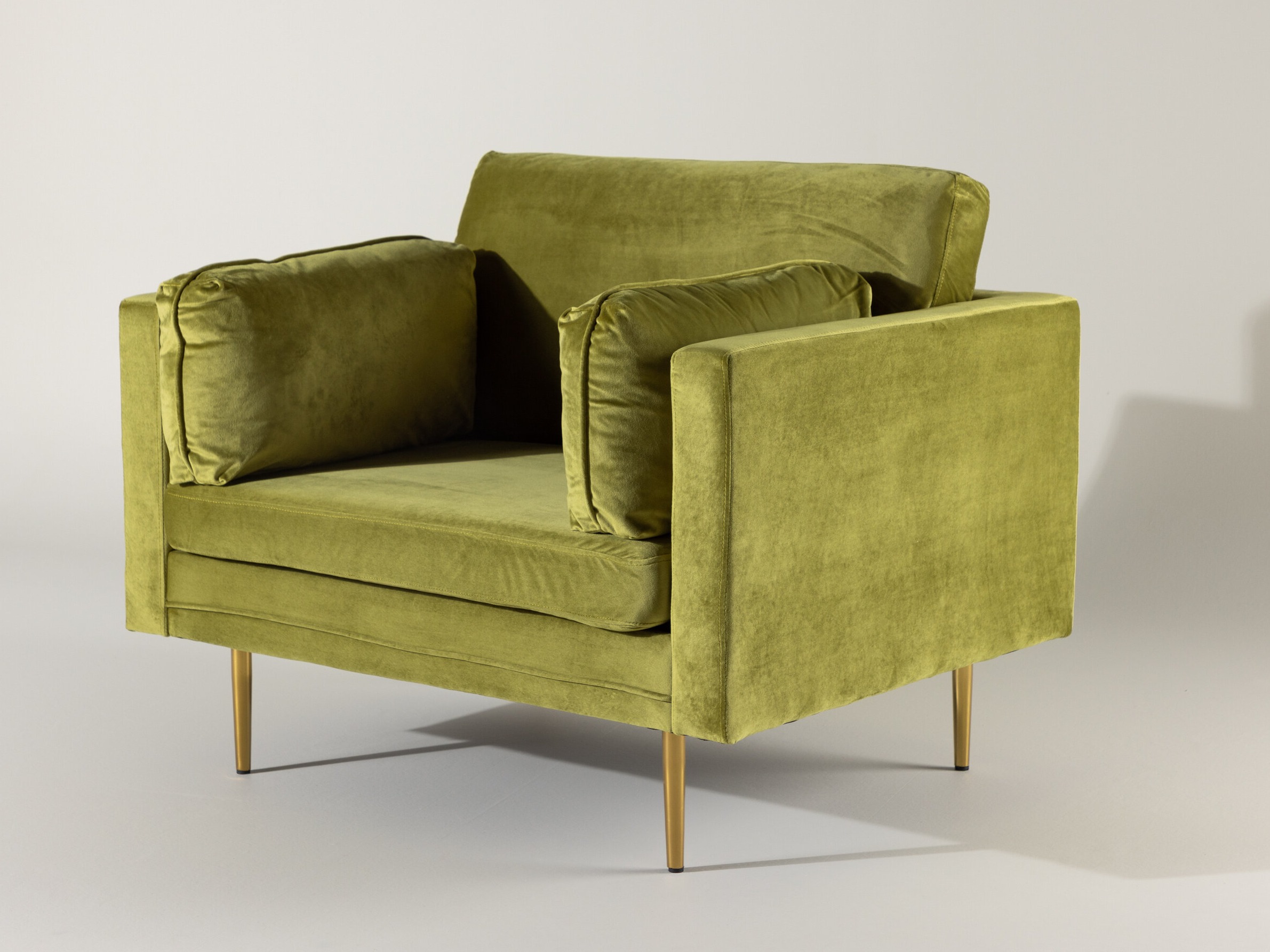 Fauteuil Dallas 100 (Groen + Bruin)