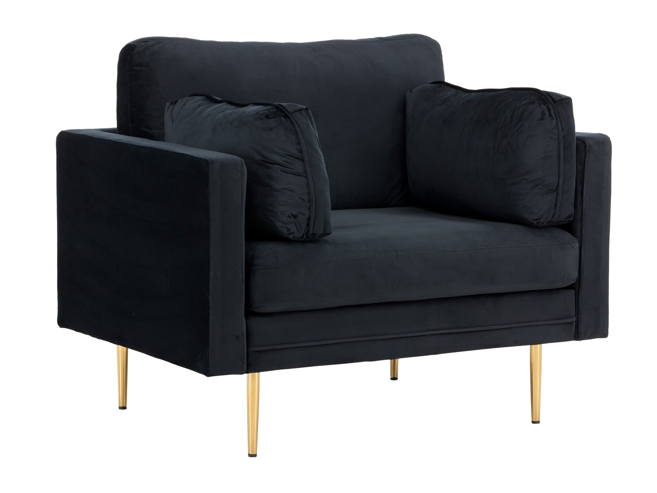 Fauteuil Dallas 100 (Zwart + Bruin)