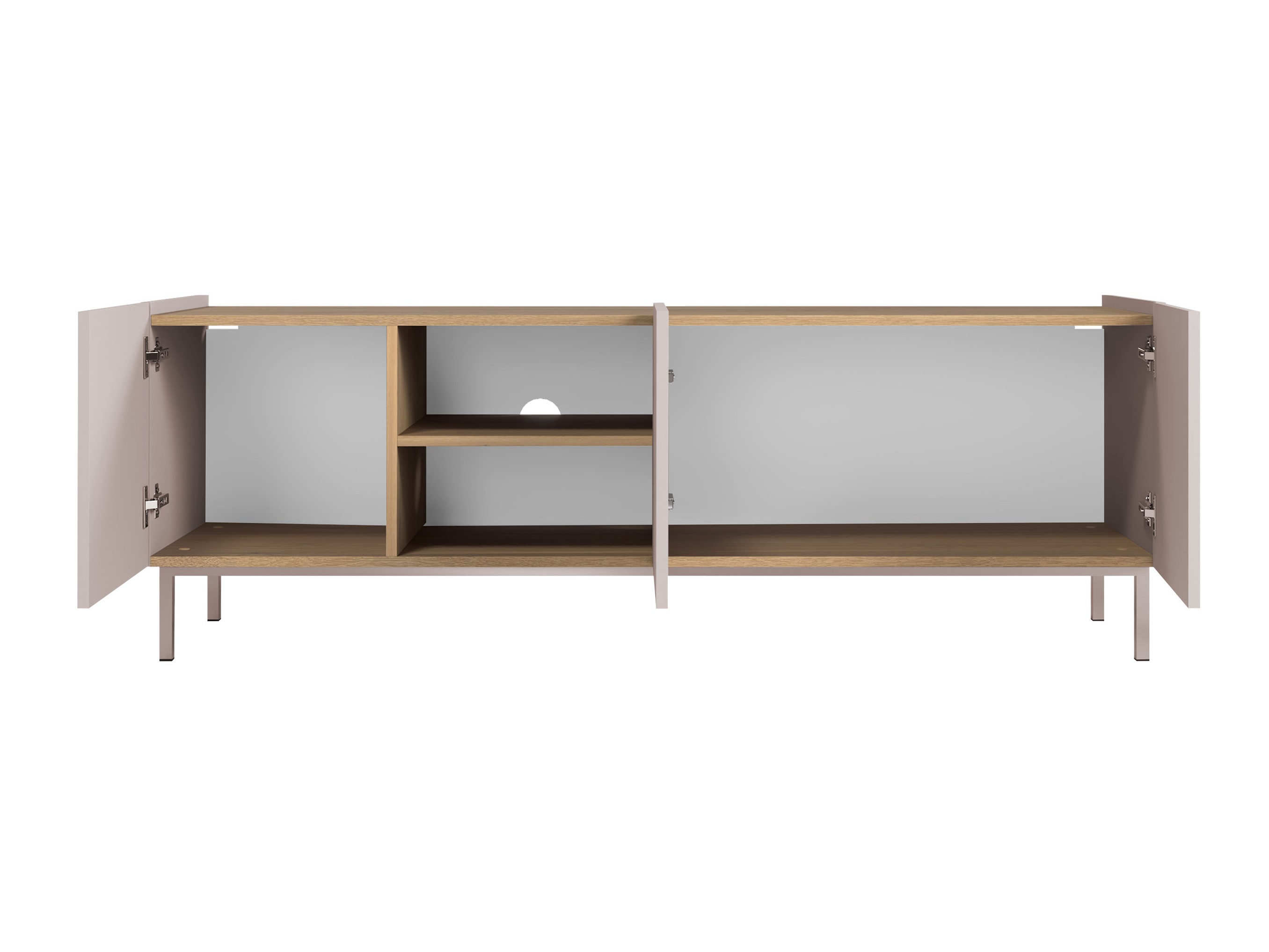 TV-meubel Veldome 102 (Kasjmier + Eiken)