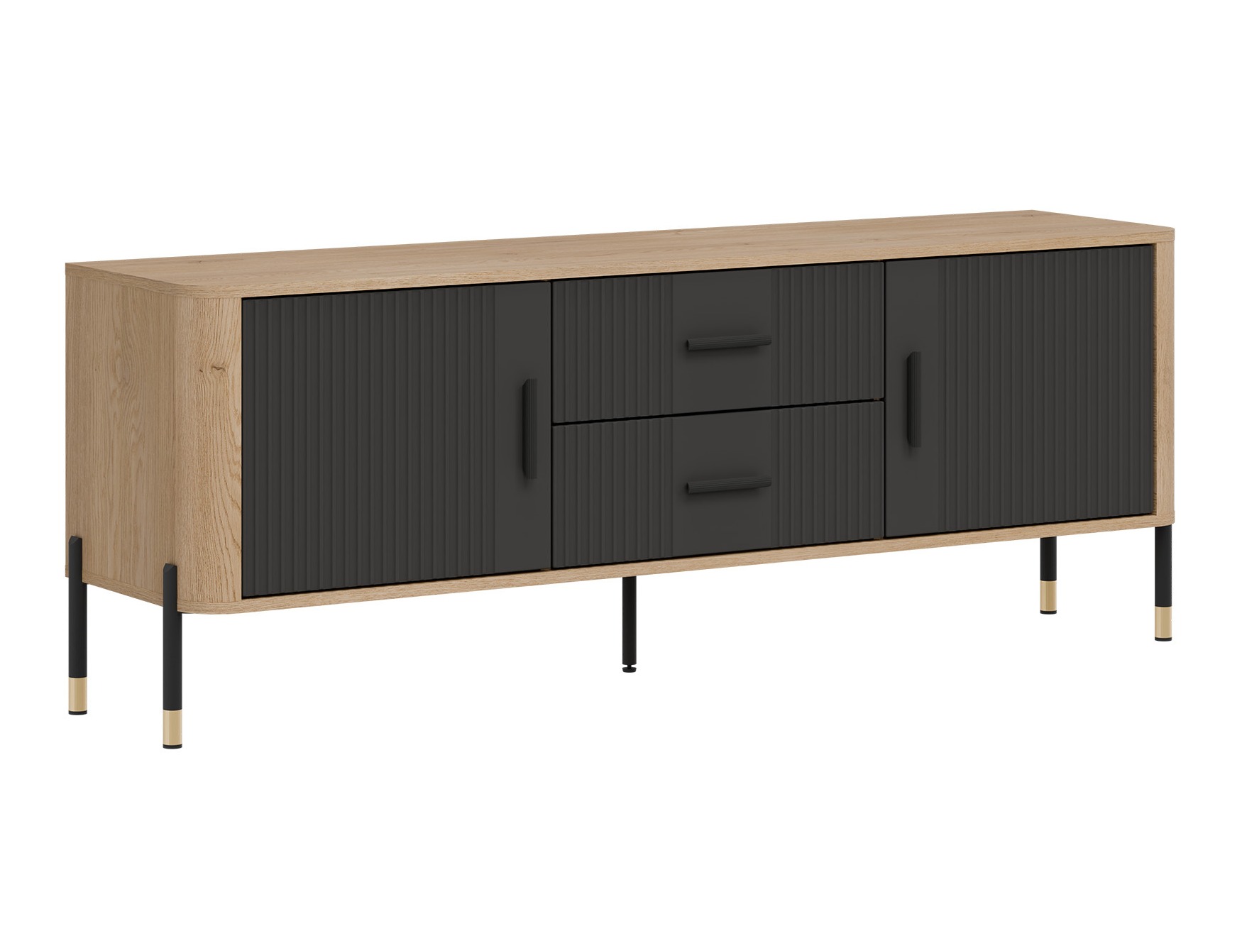 TV-meubel Flosora 103 (Antraciet)