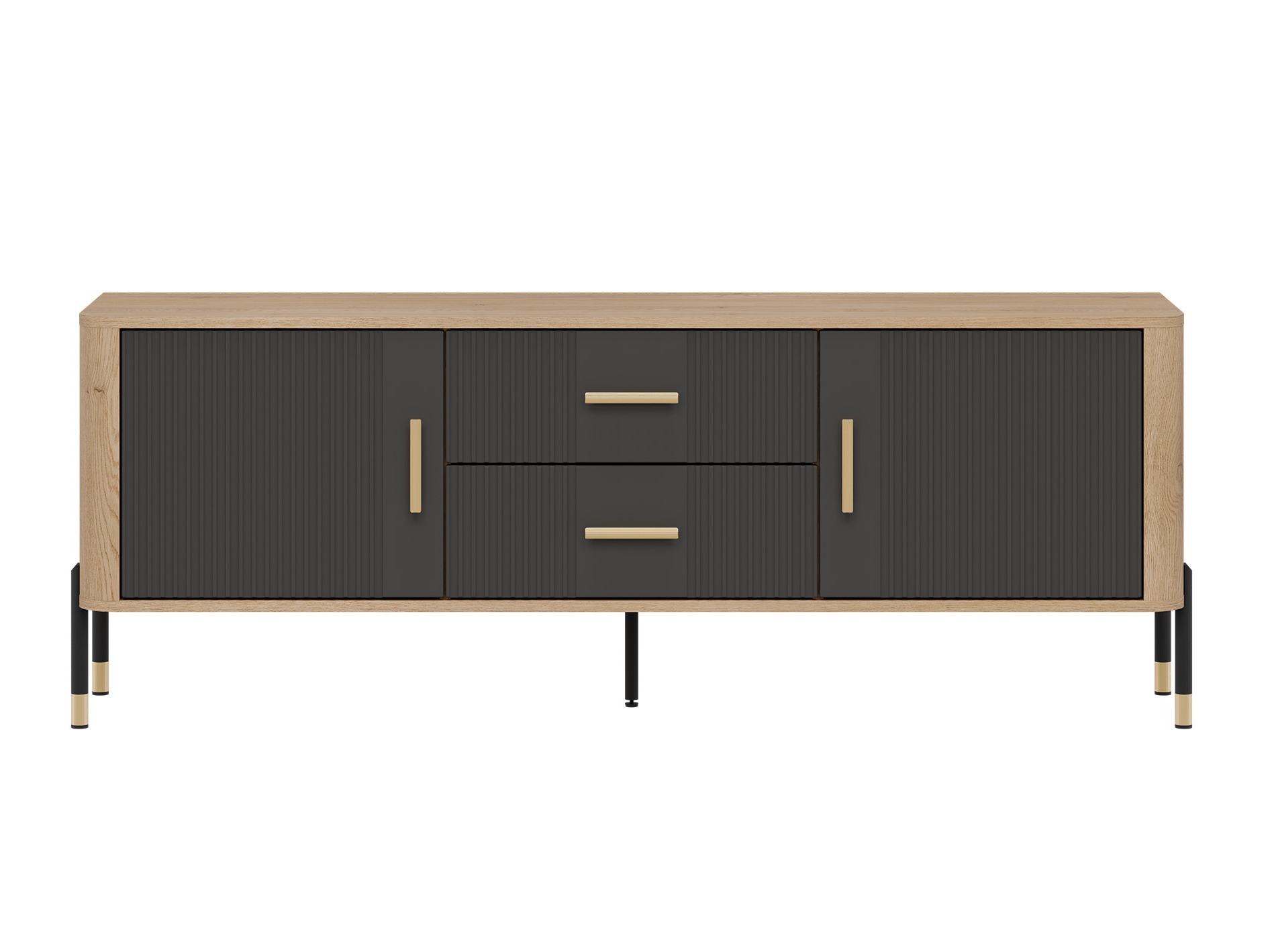 TV-meubel Flosora 103 (Antraciet)