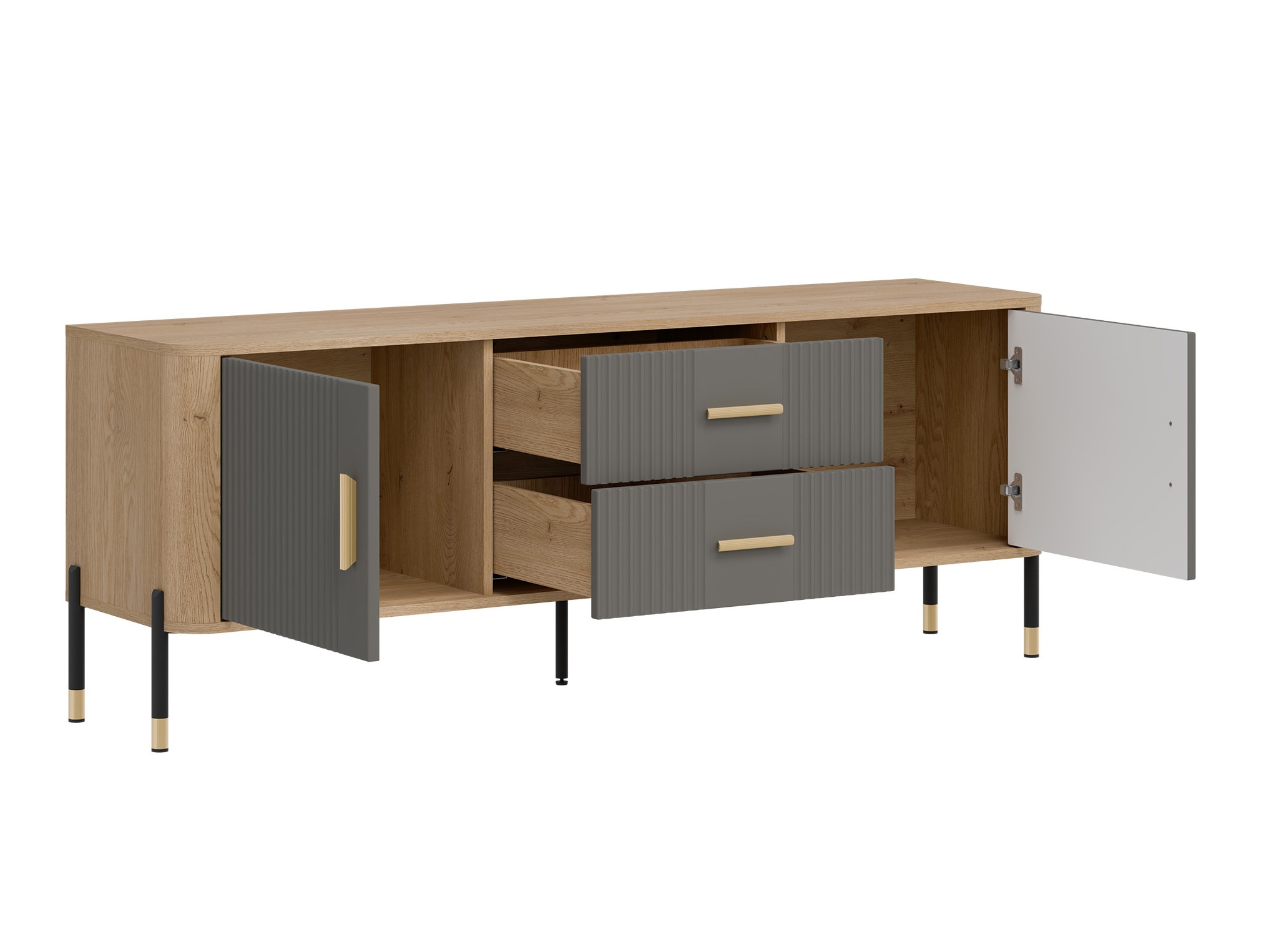 TV-meubel Flosora 103 (Grijs)