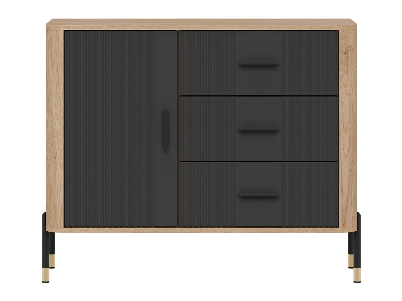 Ladekast Flosora 107 (Antraciet)