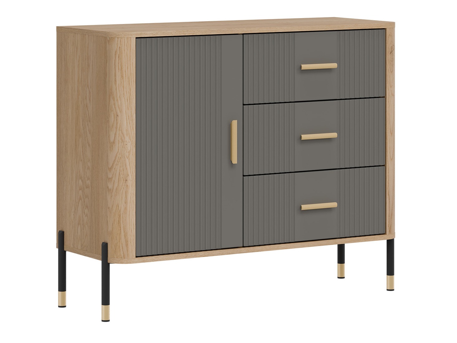 Ladekast Flosora 107 (Grijs)