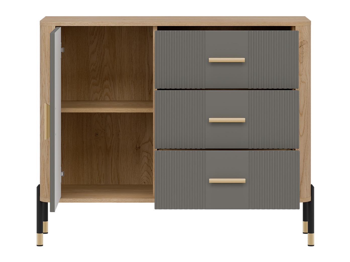 Ladekast Flosora 107 (Grijs)