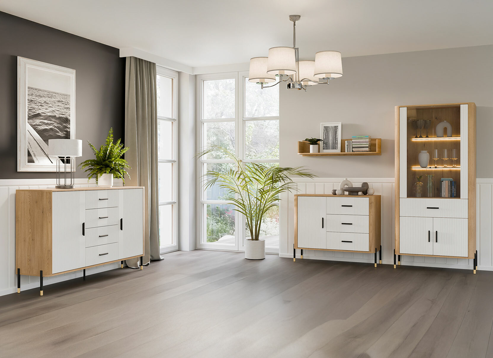 Ladekast Flosora 107 (Wit)