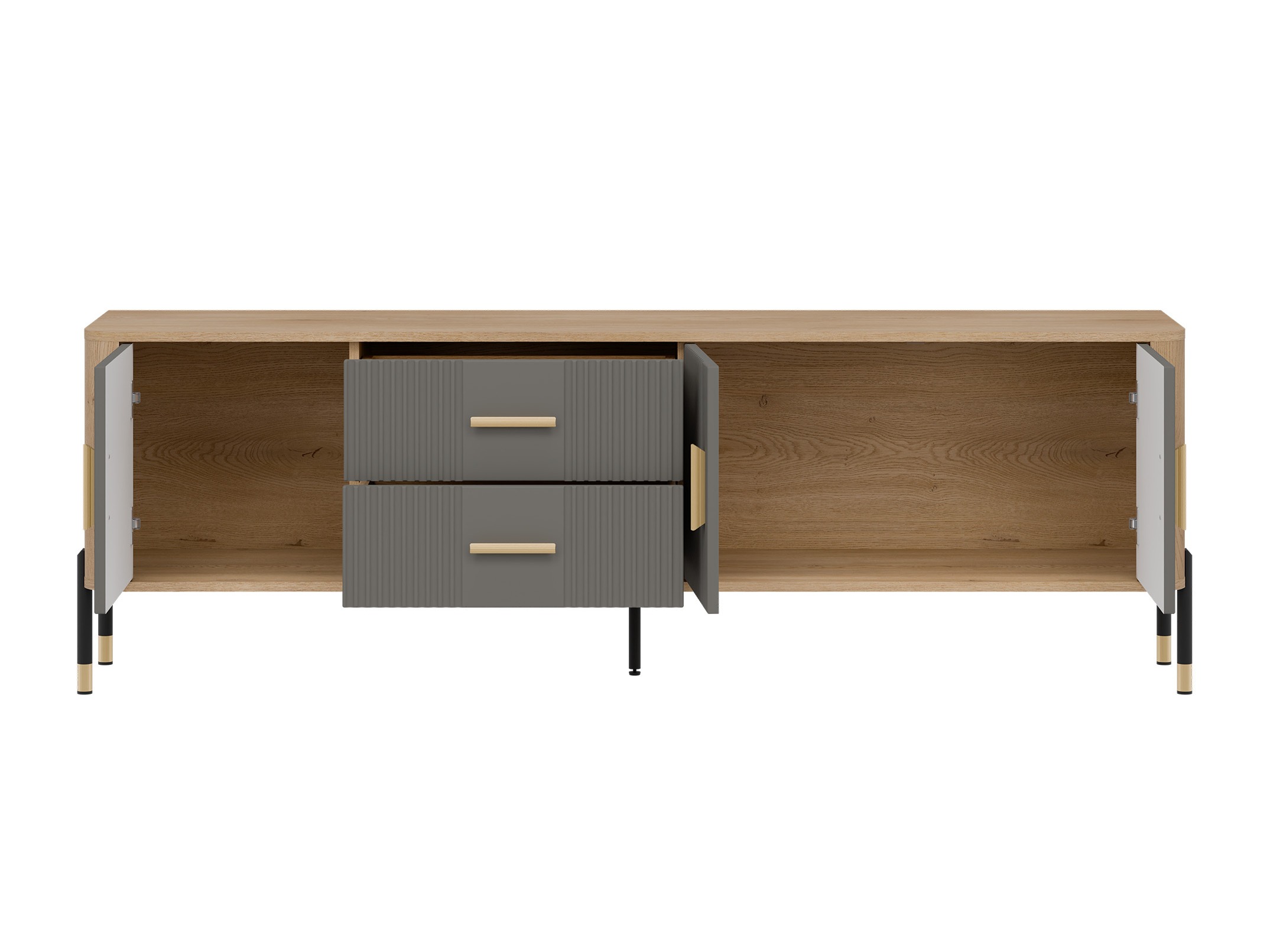 TV-meubel Flosora 105 (Grijs)