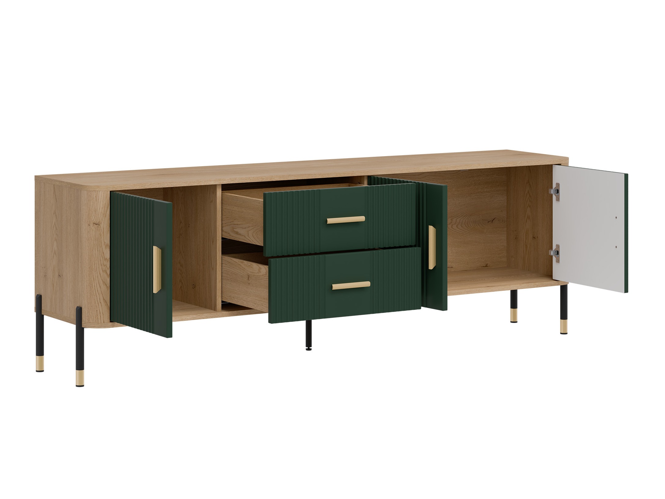 TV-meubel Flosora 105 (Groen)