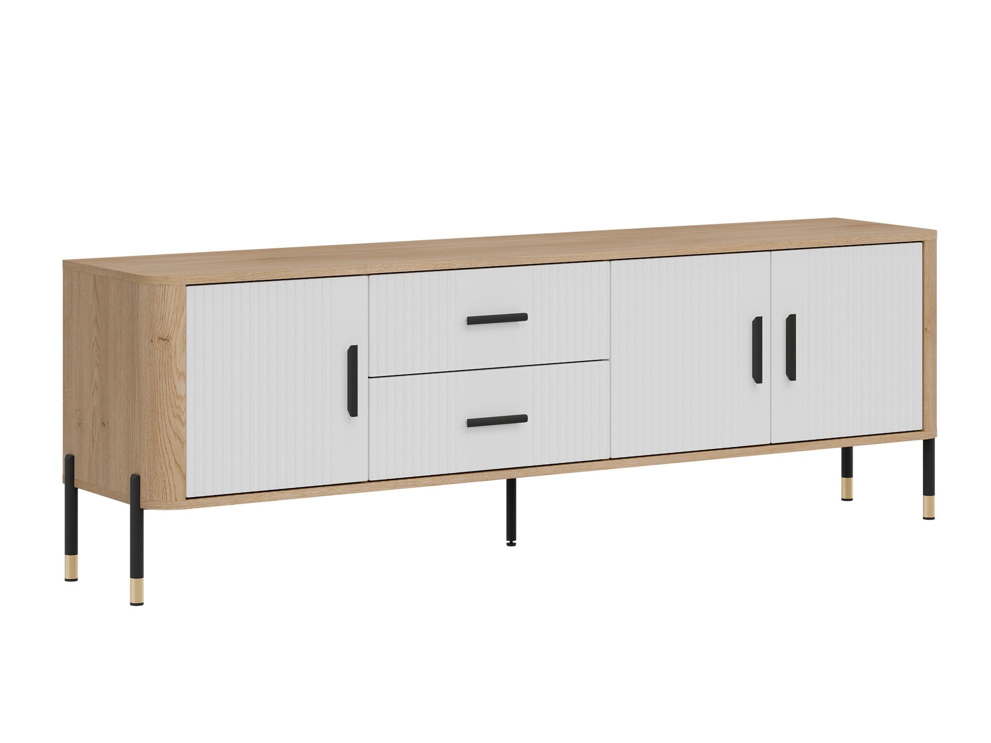 TV-meubel Flosora 105 (Wit)