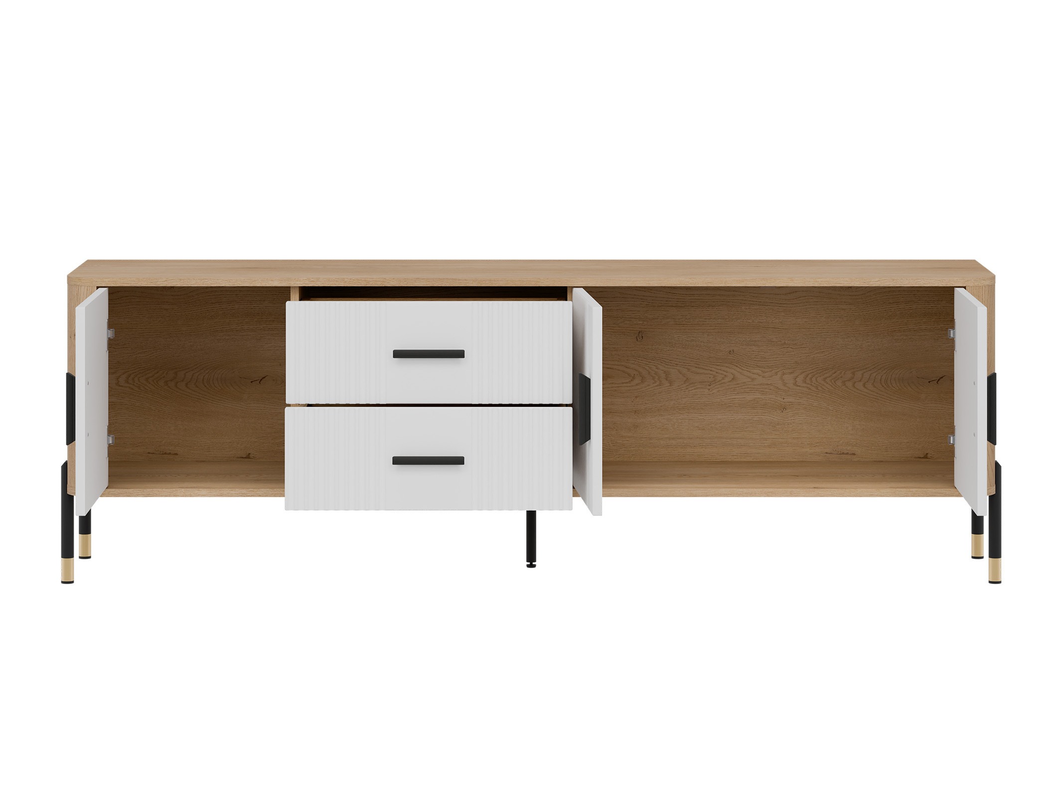 TV-meubel Flosora 105 (Wit)