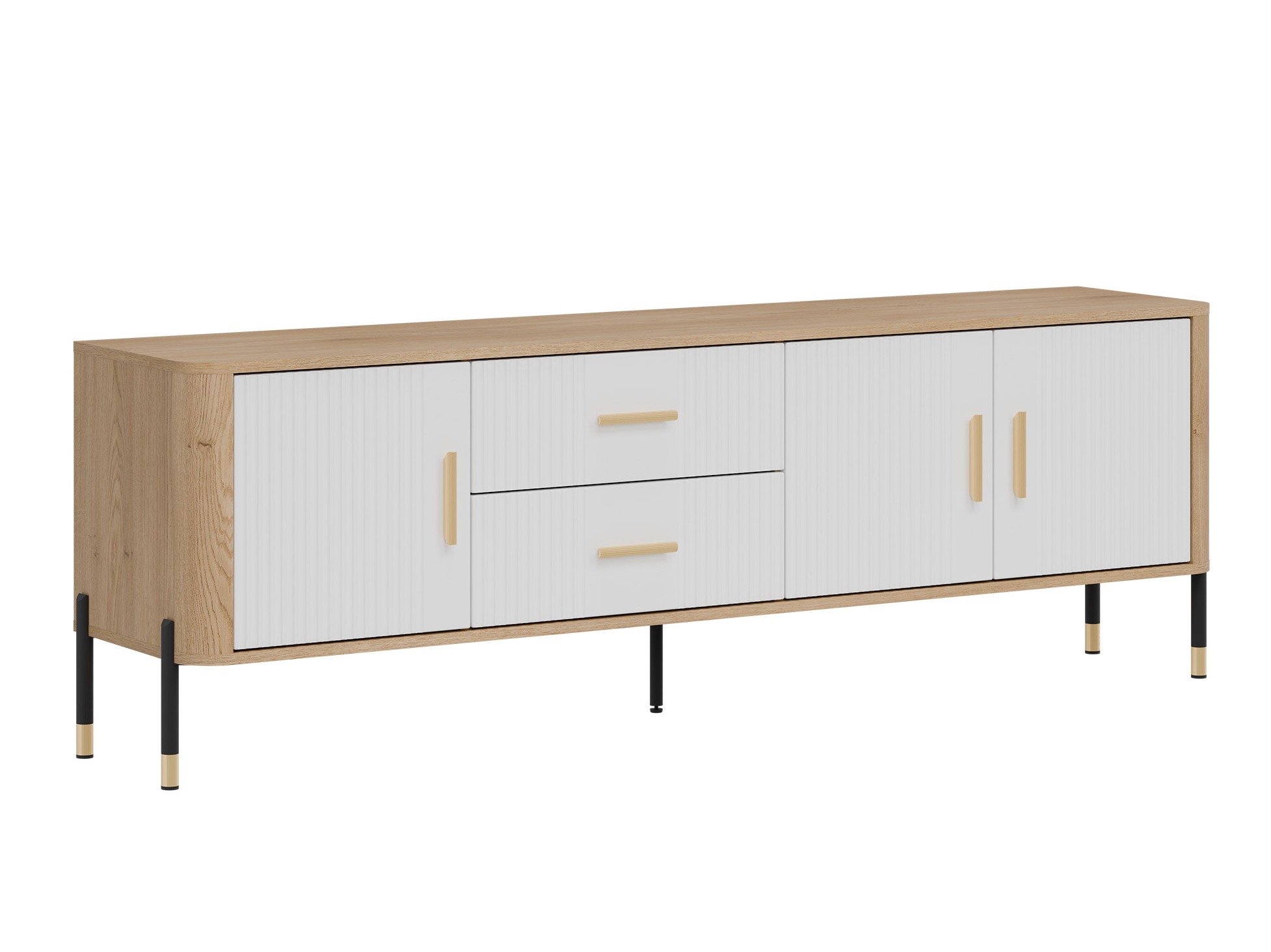 TV-meubel Flosora 105 (Wit)