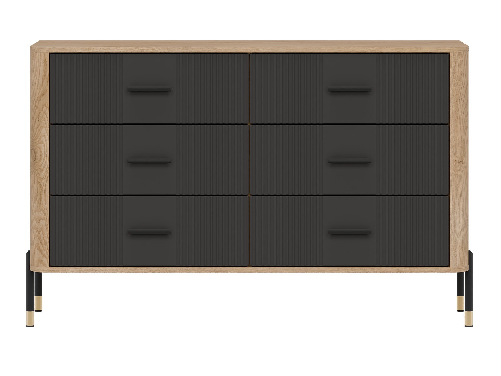 Ladekast Flosora 109 (Antraciet)