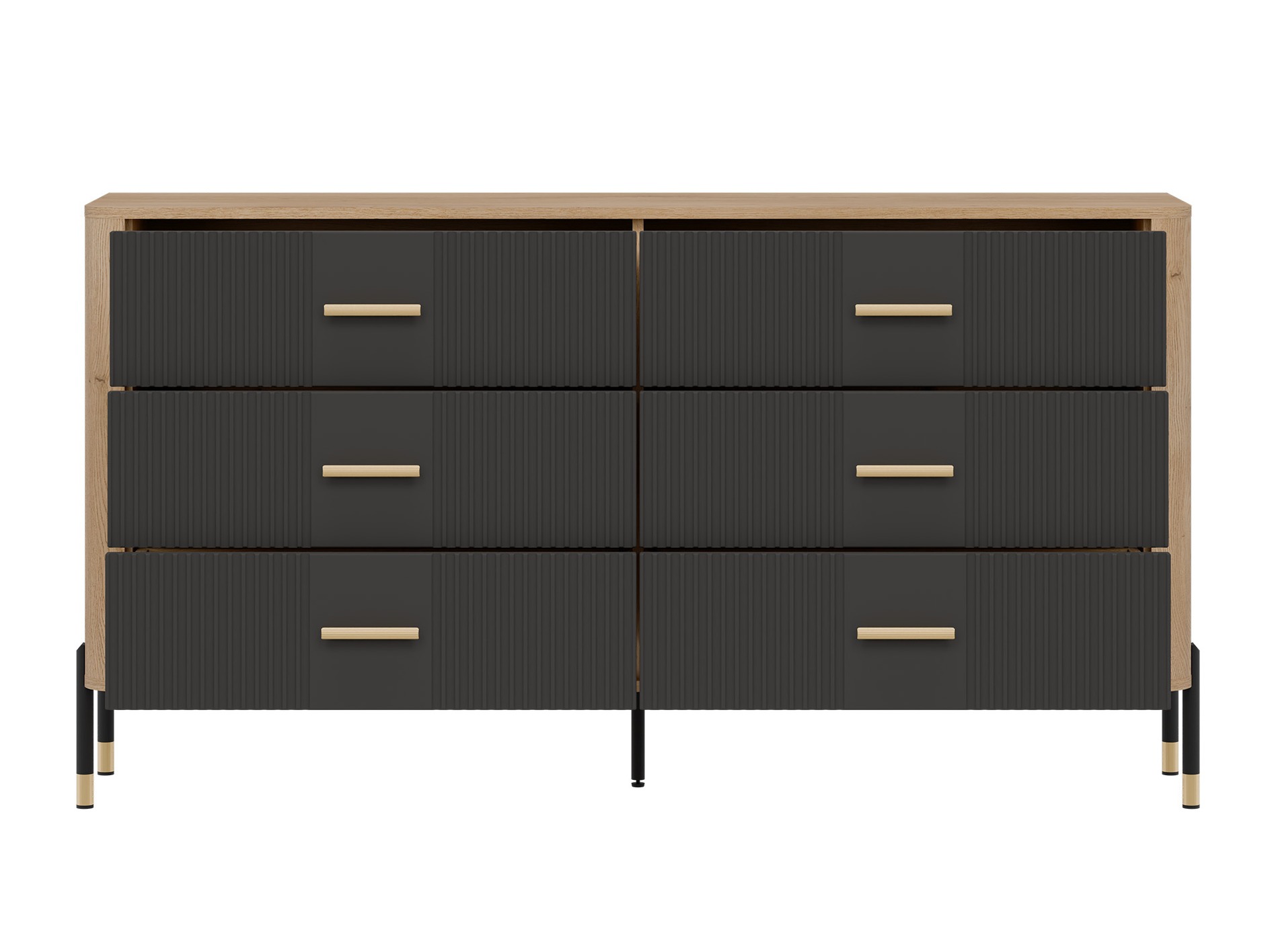 Ladekast Flosora 111 (Antraciet)