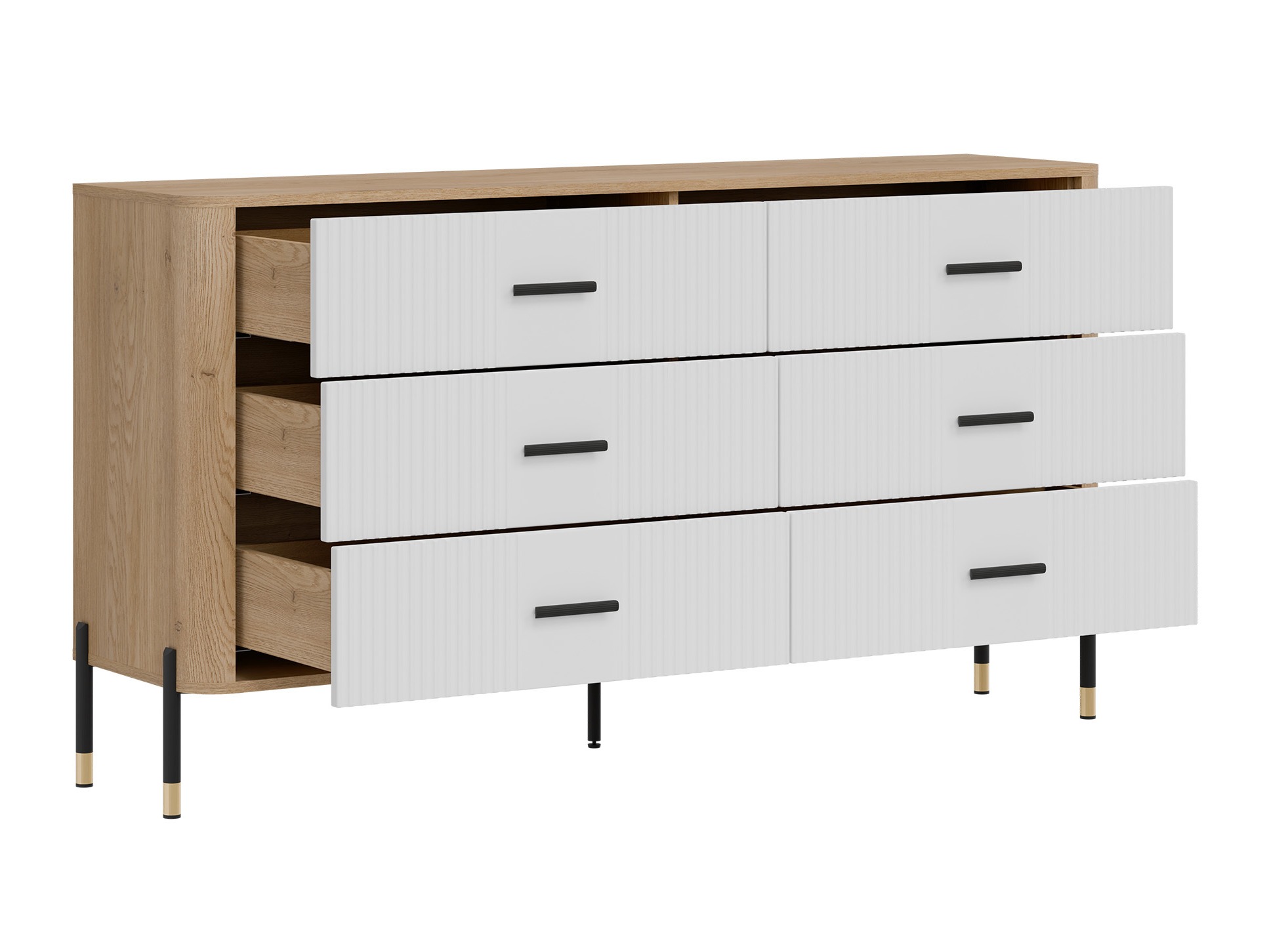 Ladekast Flosora 111 (Wit)