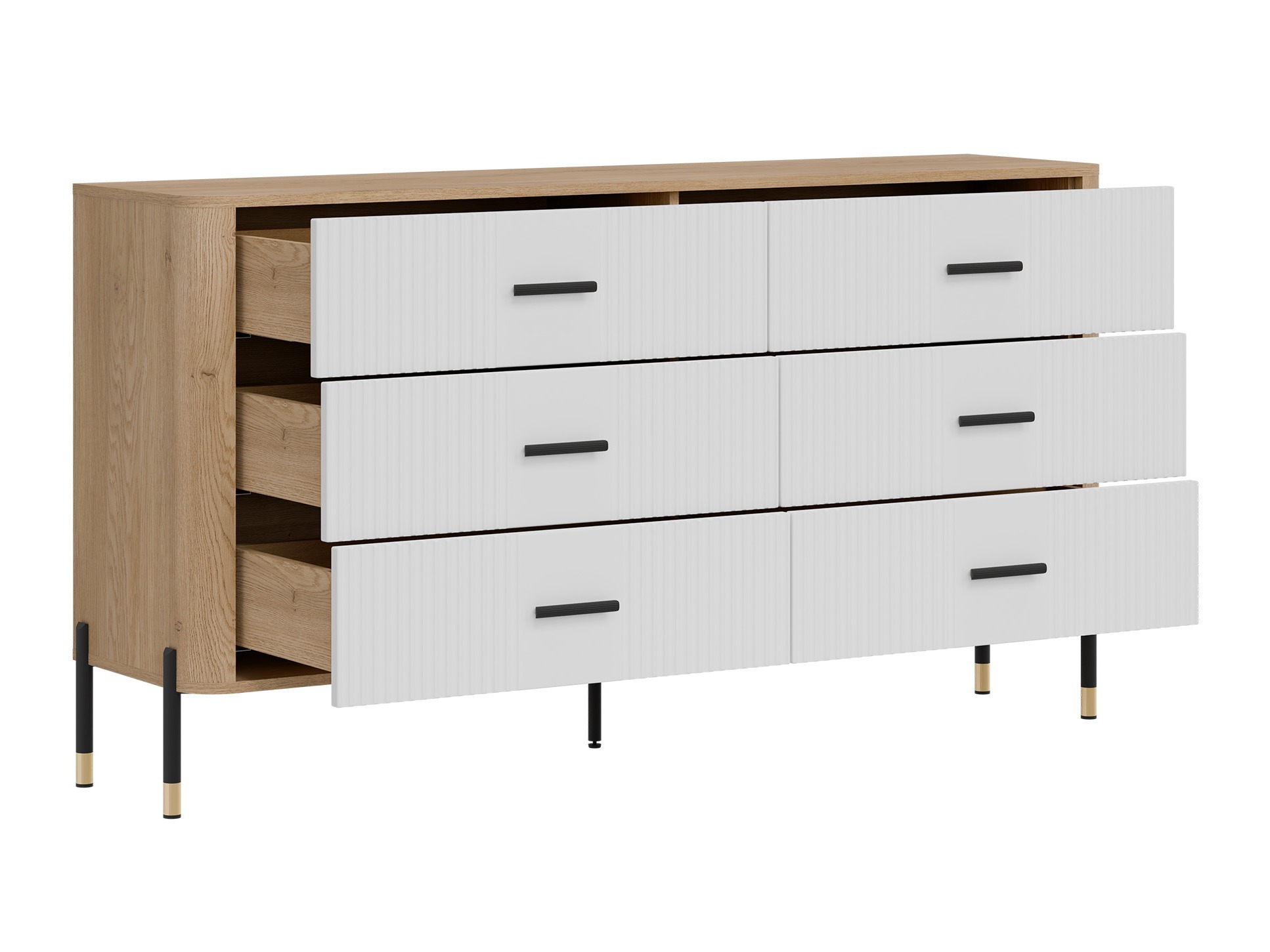 Ladekast Flosora 111 (Wit)