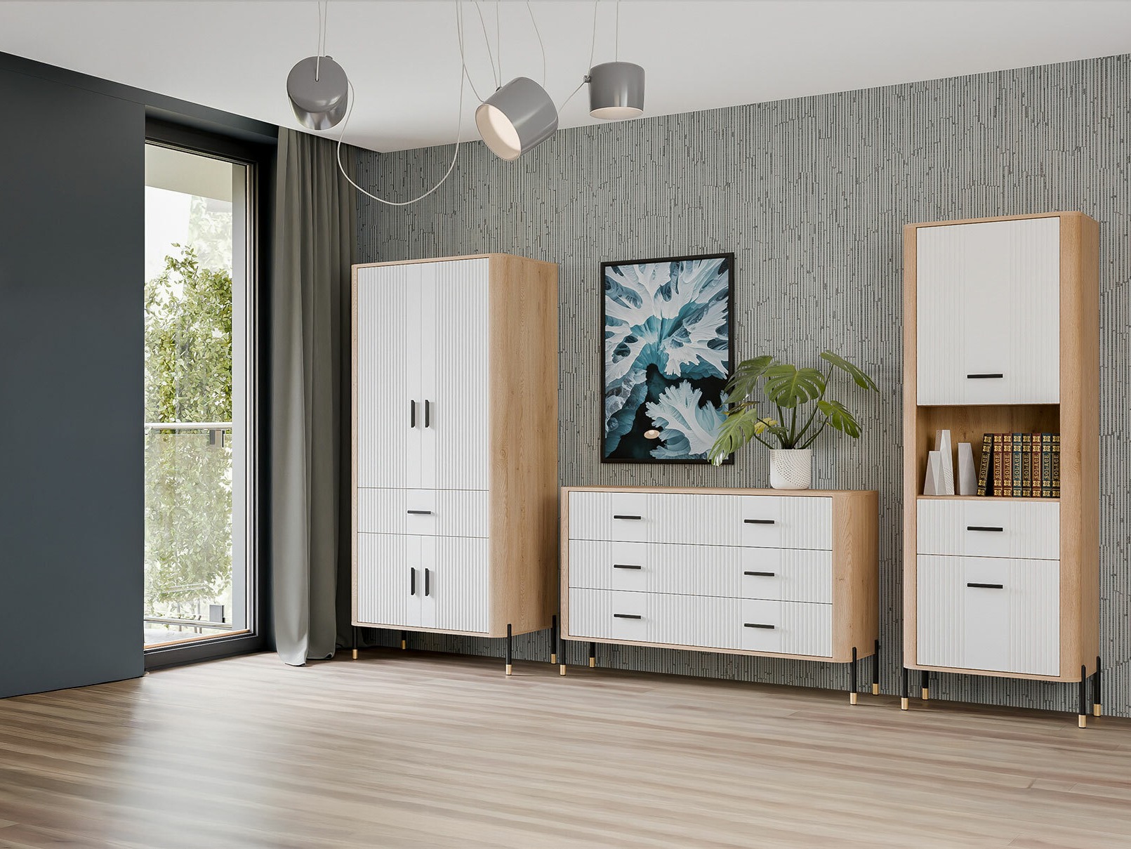 Ladekast Flosora 111 (Wit)