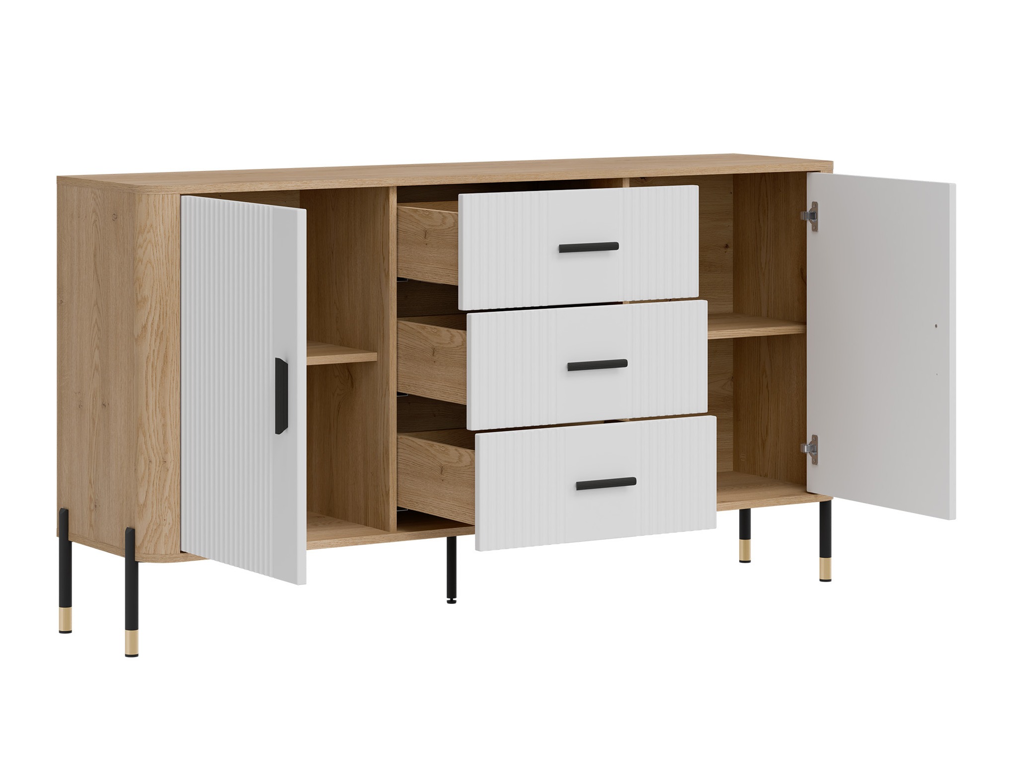 Ladekast Flosora 113 (Wit)