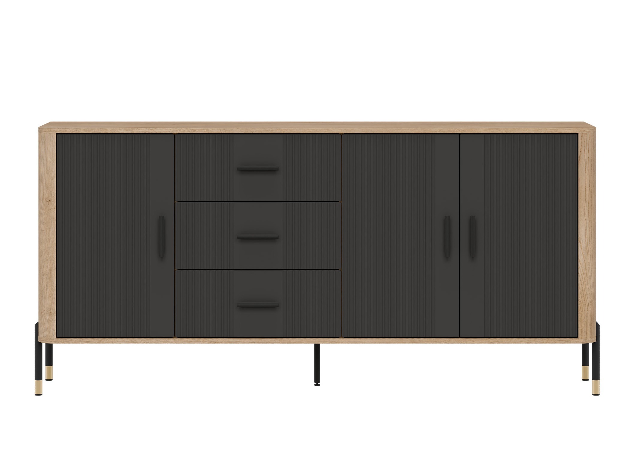 Ladekast Flosora 115 (Antraciet)