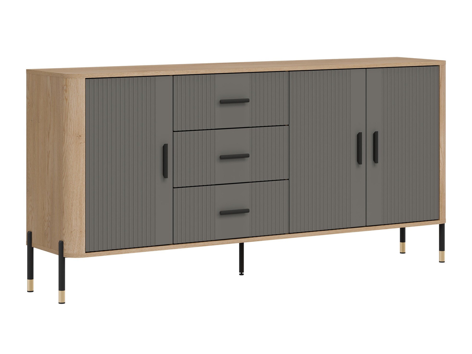 Ladekast Flosora 115 (Grijs)