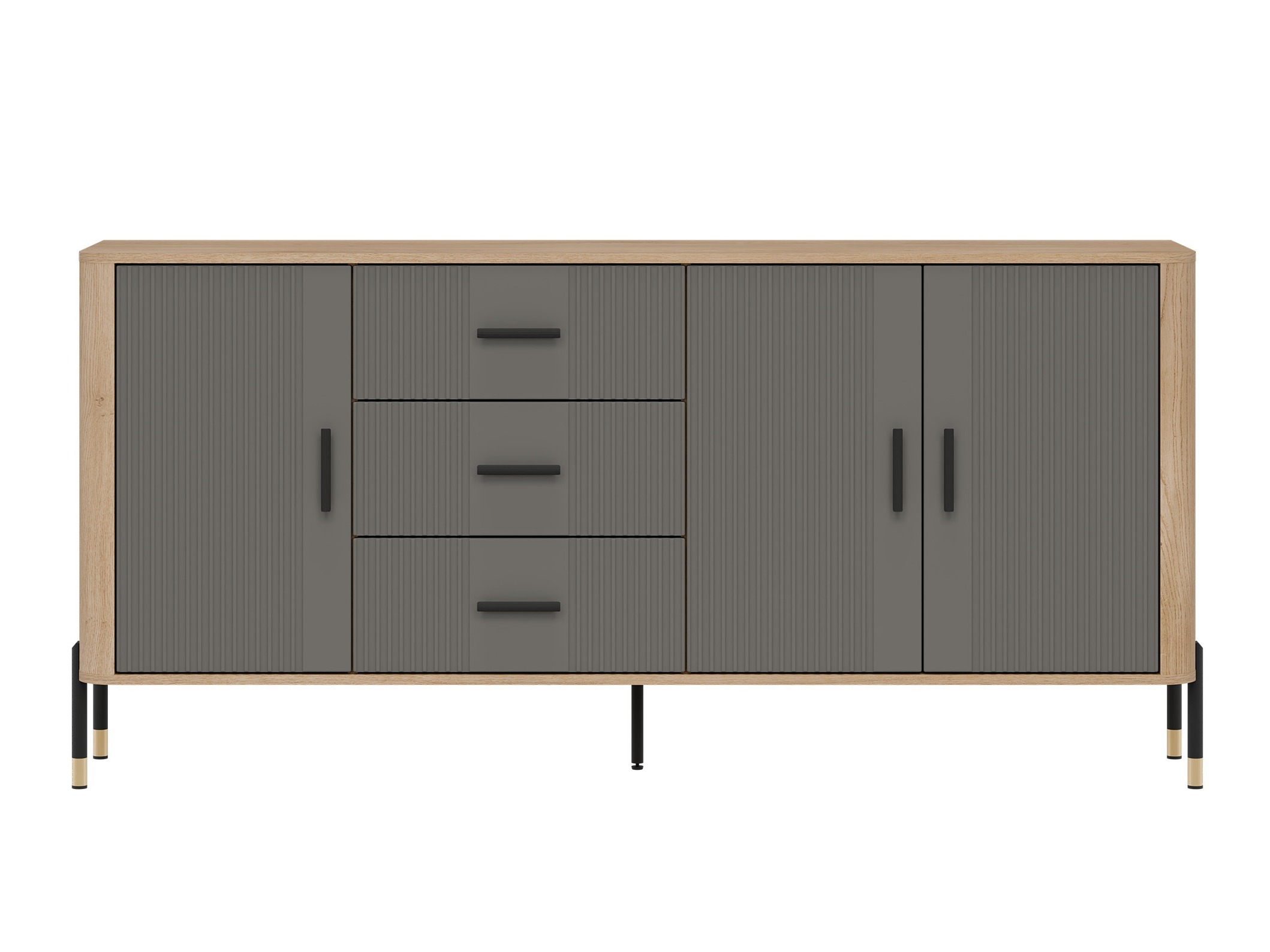 Ladekast Flosora 115 (Grijs)