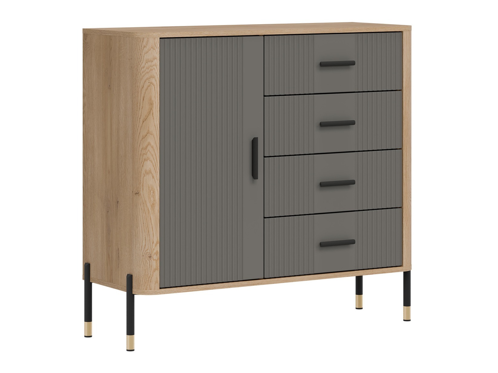 Ladekast Flosora 117 (Grijs)