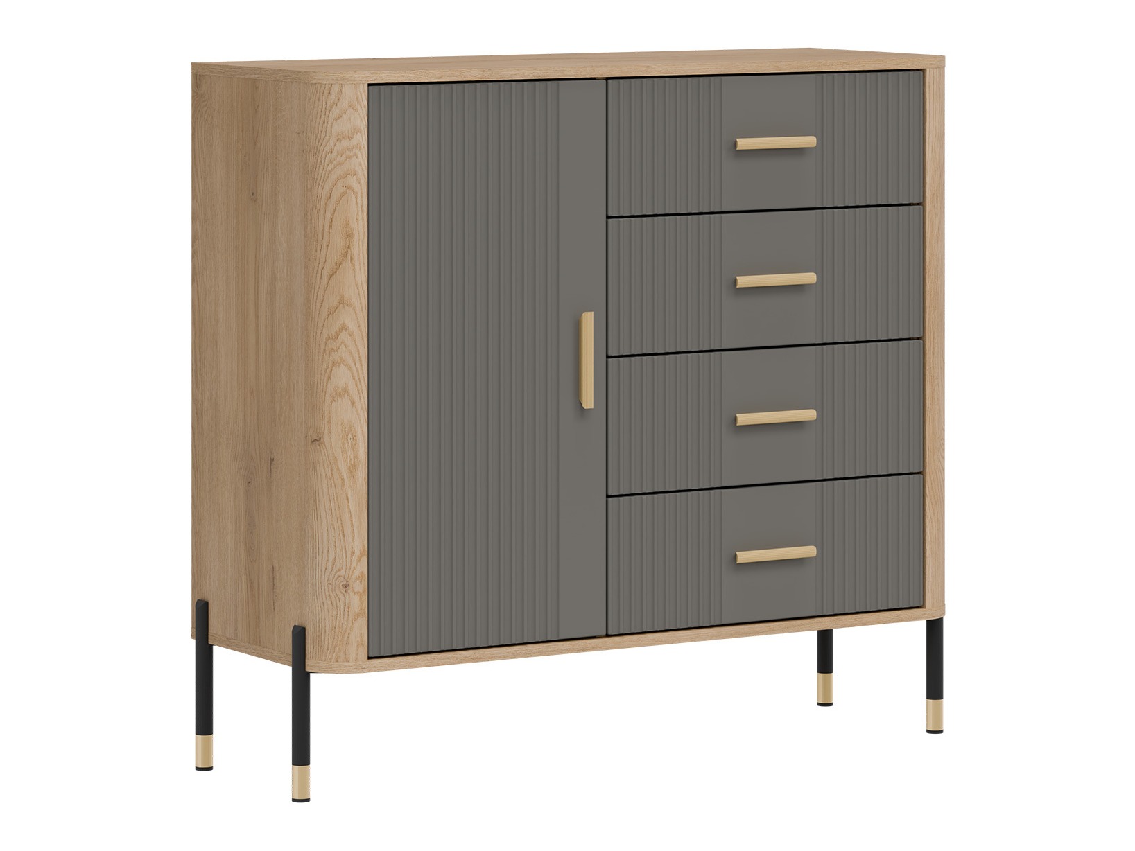 Ladekast Flosora 117 (Grijs)