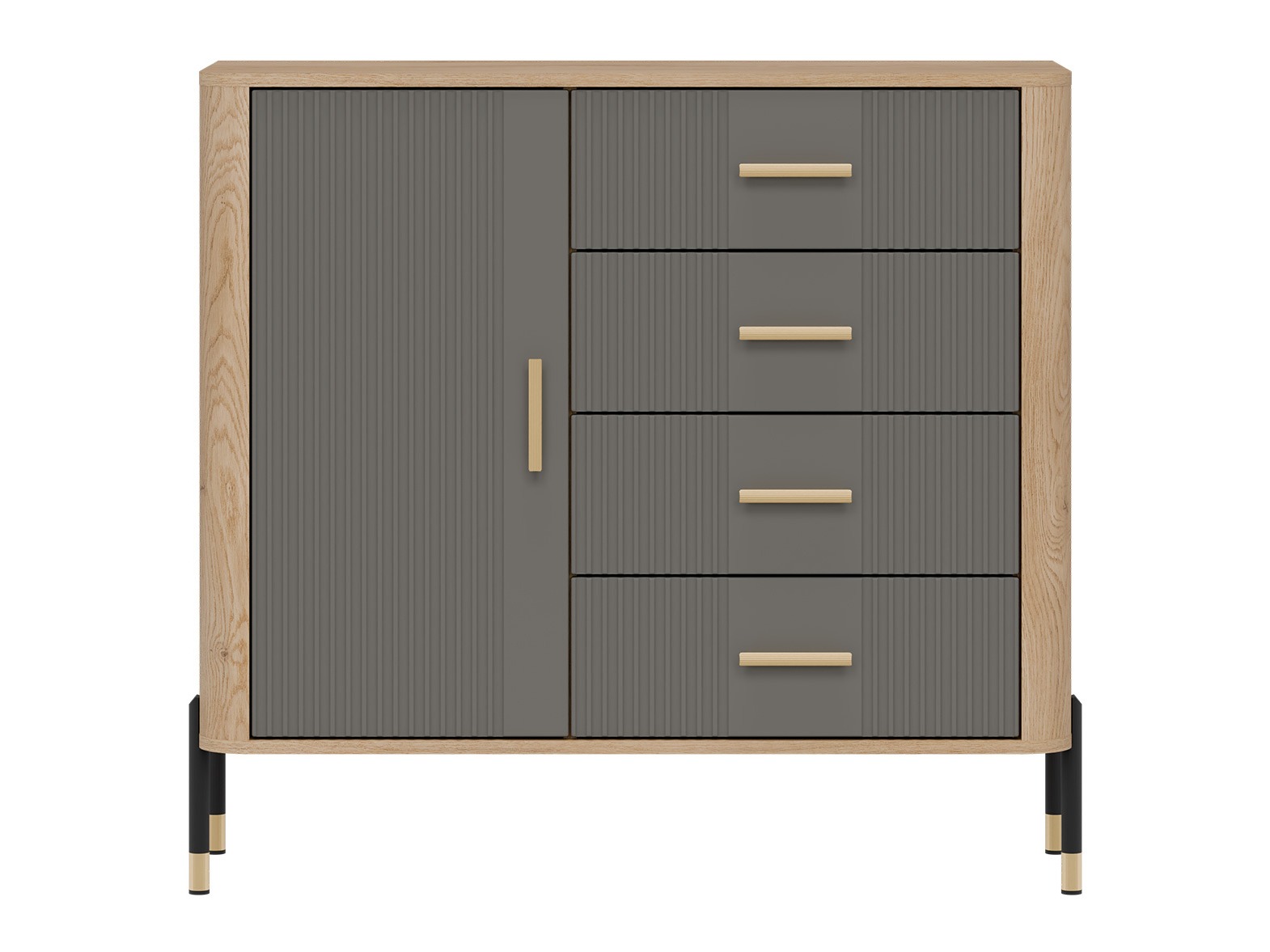 Ladekast Flosora 117 (Grijs)