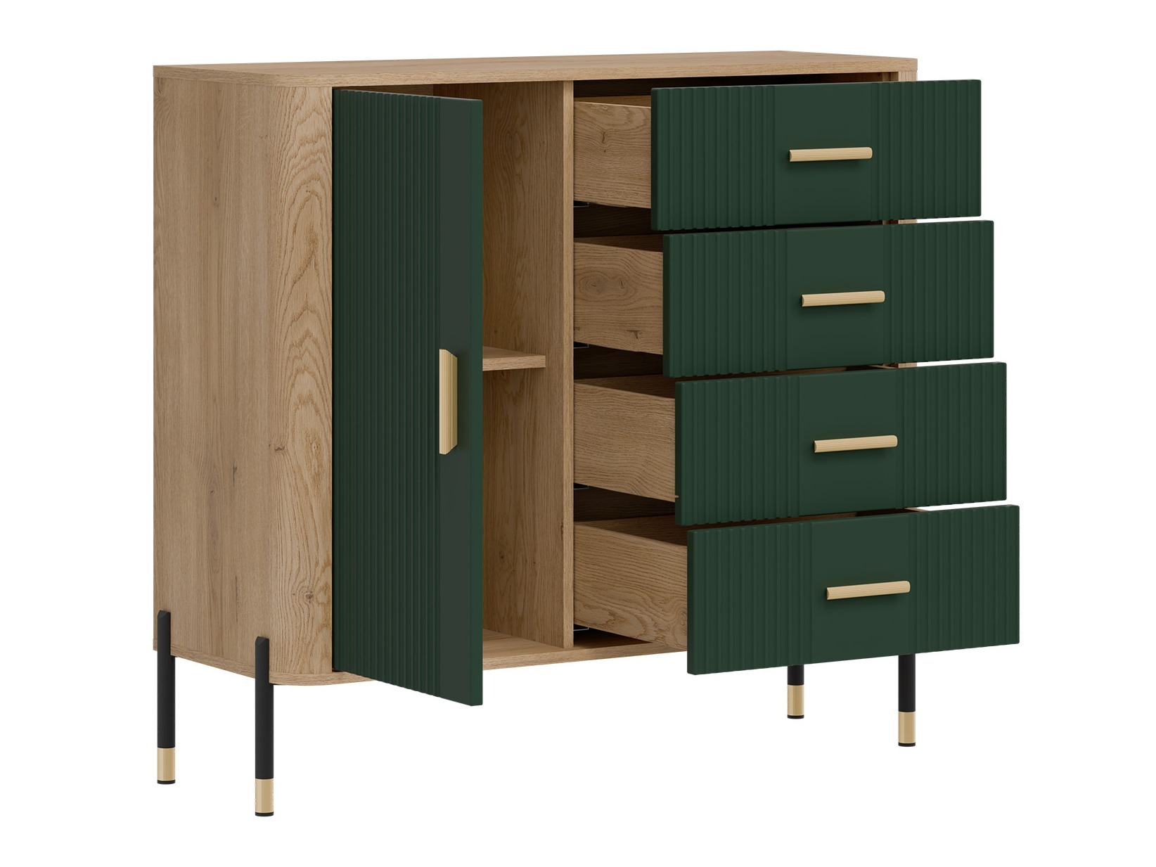 Ladekast Flosora 117 (Groen)