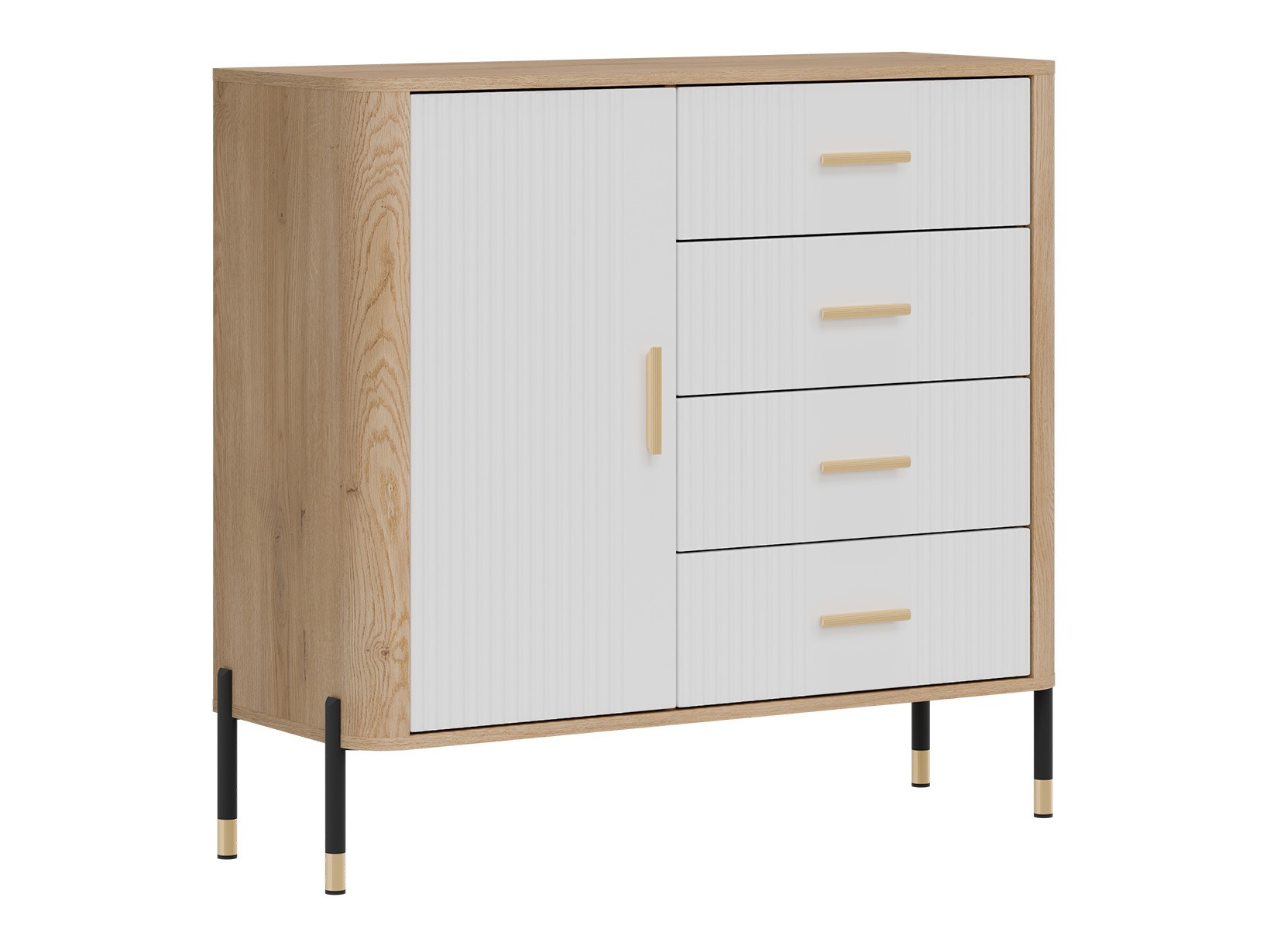 Ladekast Flosora 117 (Wit)