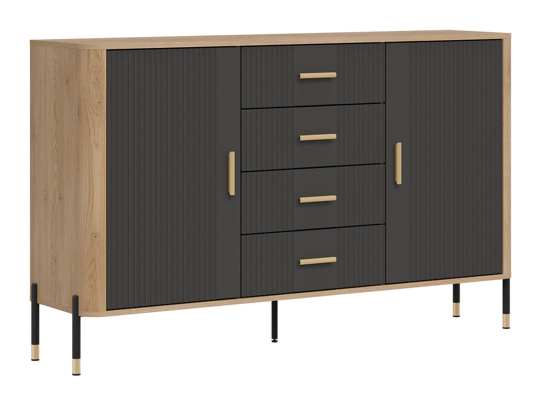 Ladekast Flosora 119 (Antraciet)