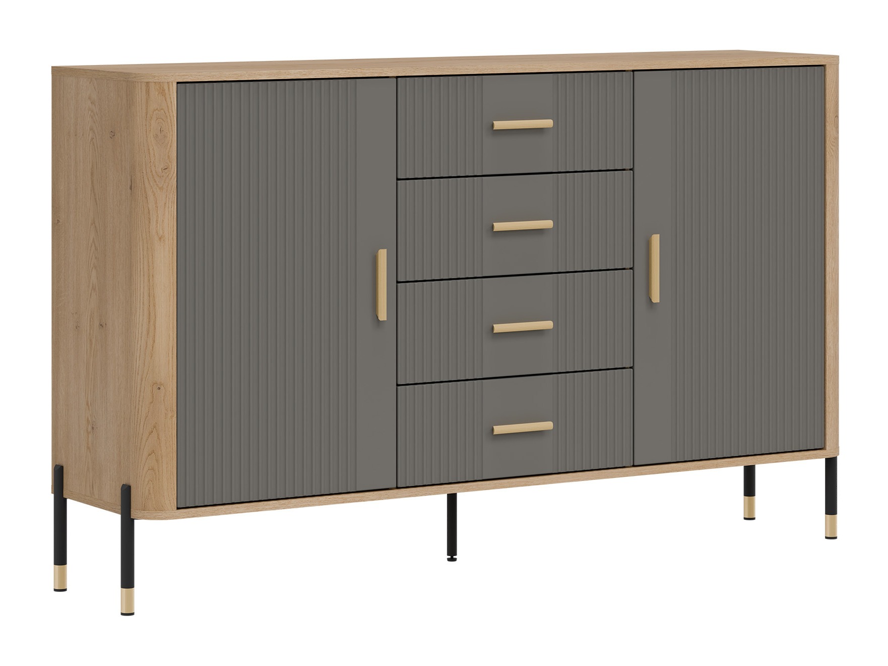 Ladekast Flosora 119 (Grijs)