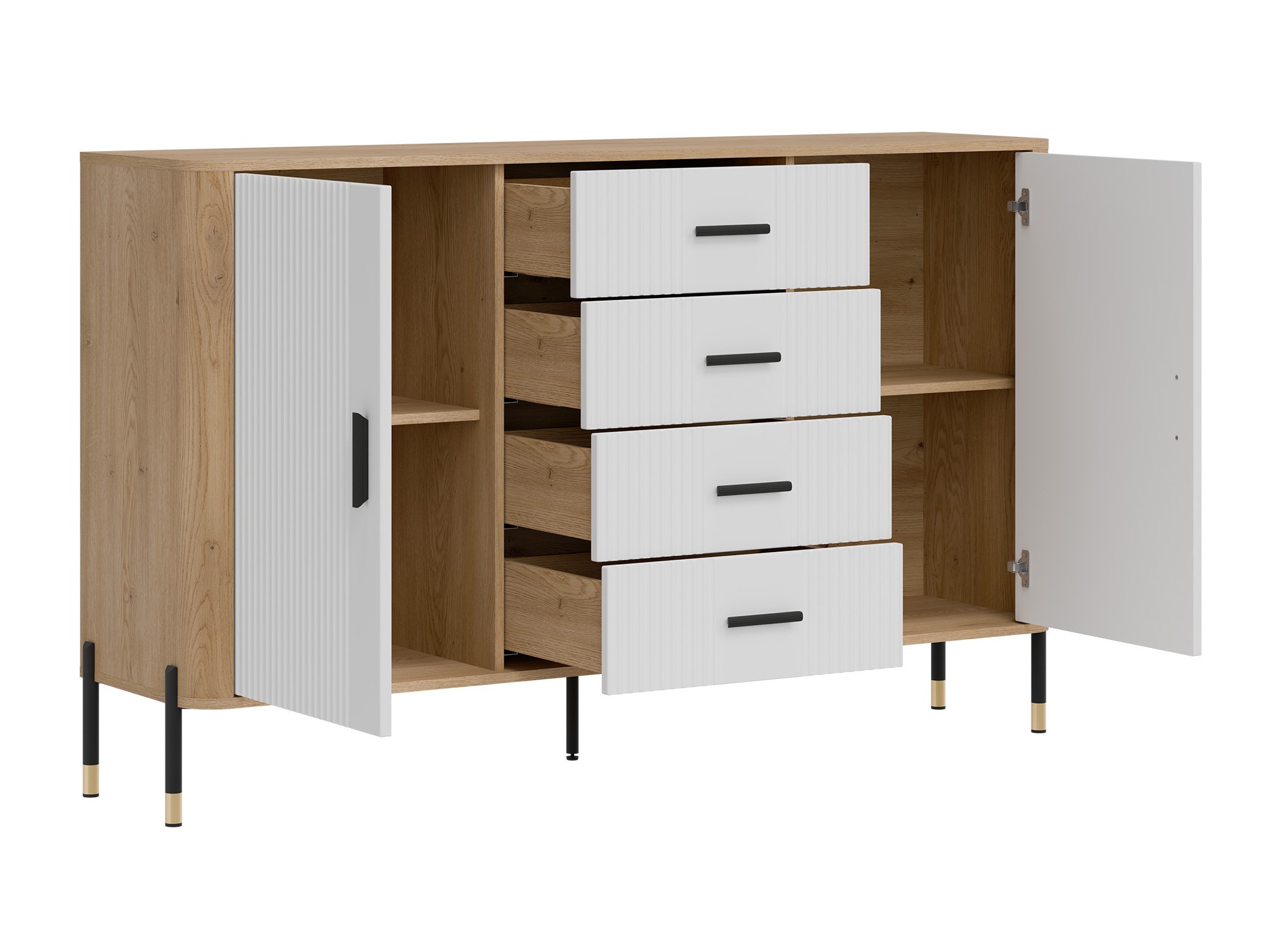 Ladekast Flosora 119 (Wit)