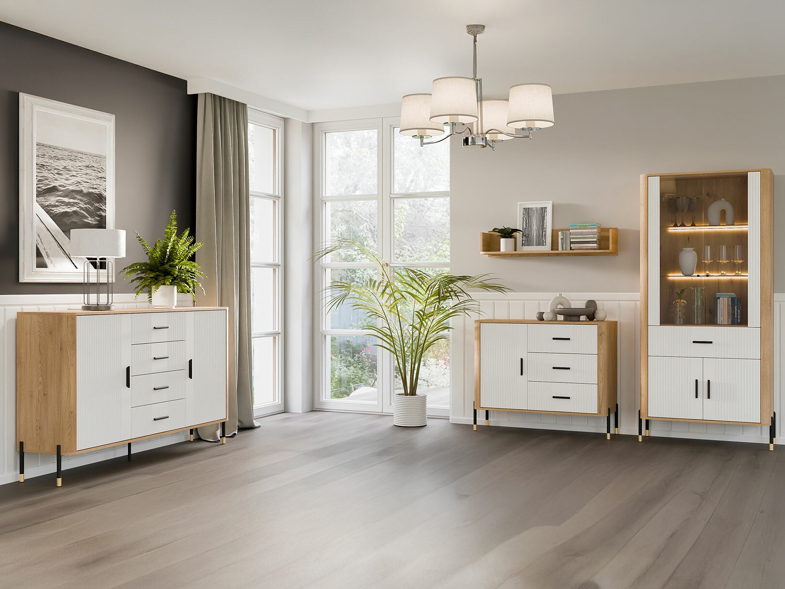 Ladekast Flosora 119 (Wit)