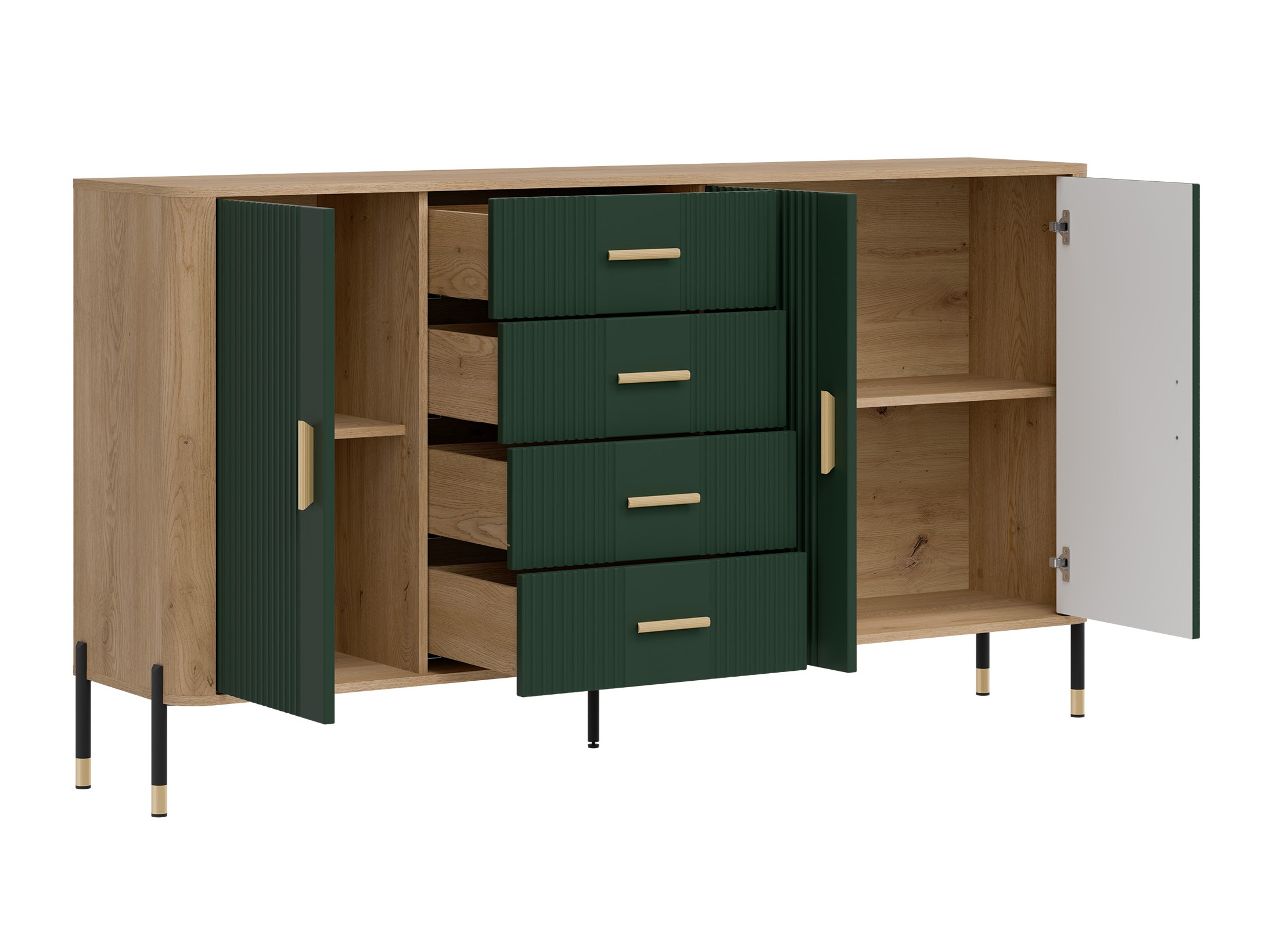 Ladekast Flosora 121 (Groen)