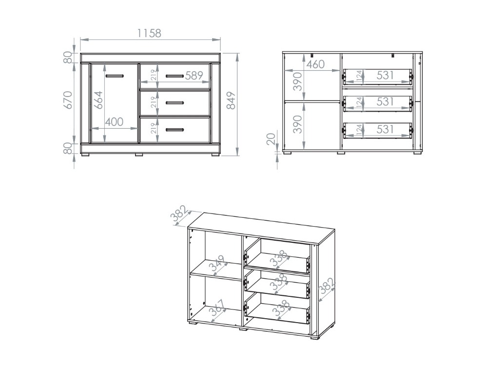 Ladekast Enolevi 103