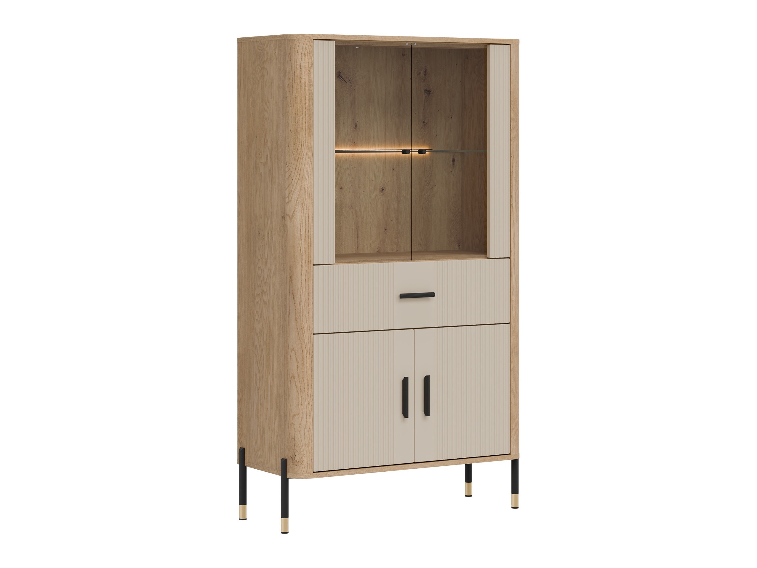 Boekenkast Flosora 125 (Kasjmier)